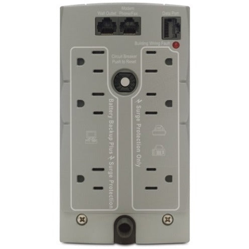 BK500 Back-UPS CS Battery Backup System, 6 Outlets, 500 VA, 480 J - 3