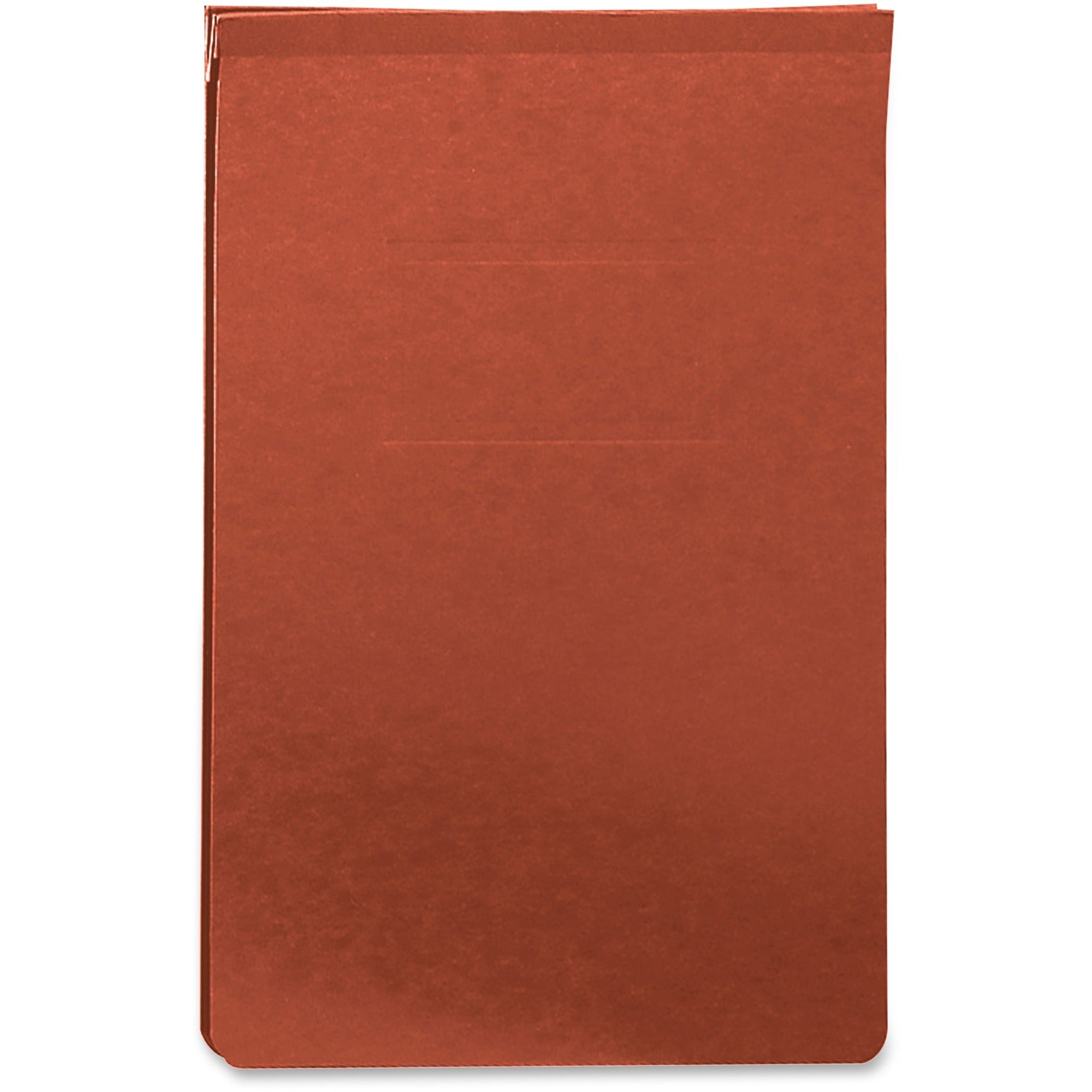 Smead Premium Pressboard Legal Recycled Fastener Folder - 2" Folder Capacity - 8 1/2" x 14" - 2" Expansion - 1 Fastener(s) - Pressboard - Red - 100% Recycled - 1 Each -