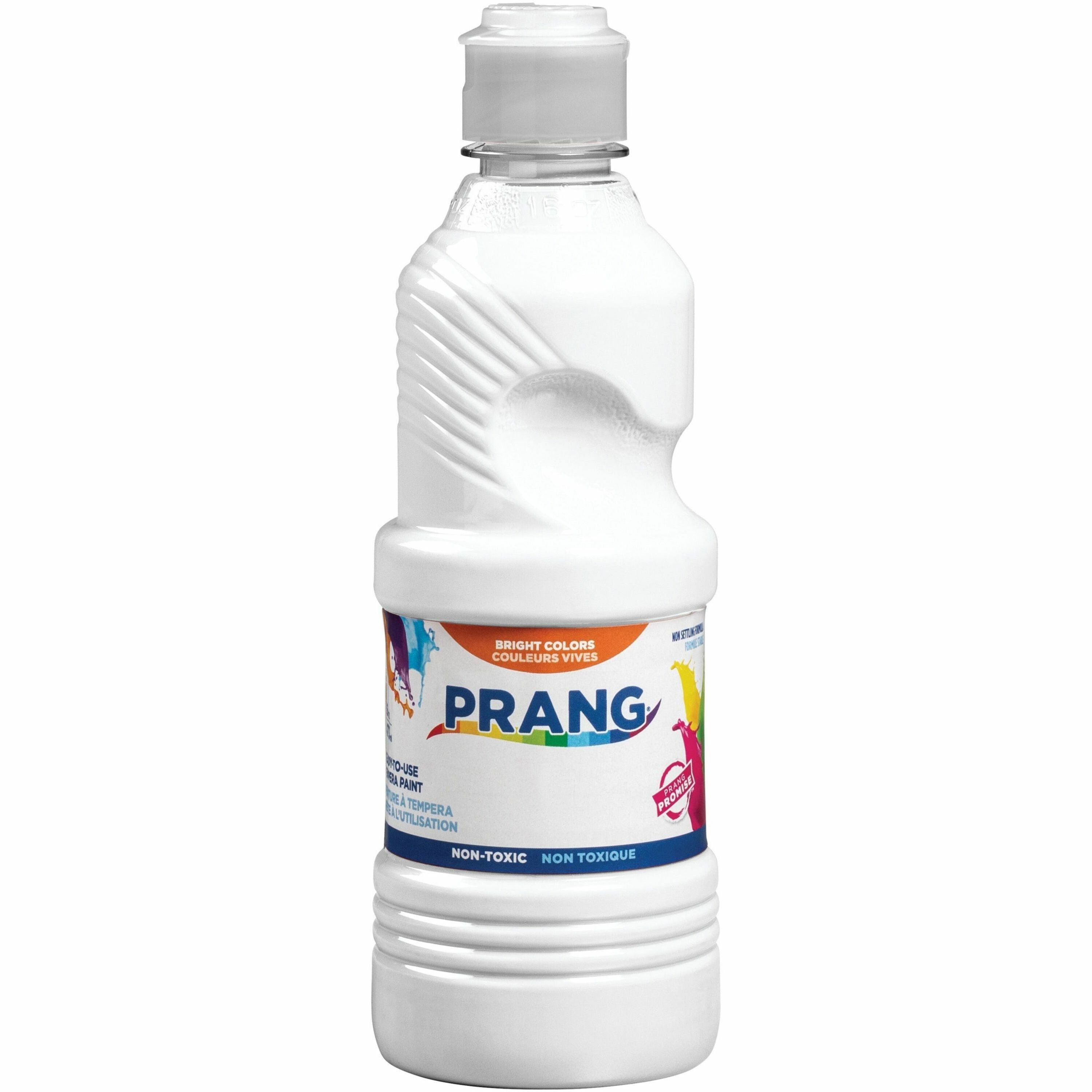 Prang Liquid Tempera Paint - 16 oz - 1 Each - White -