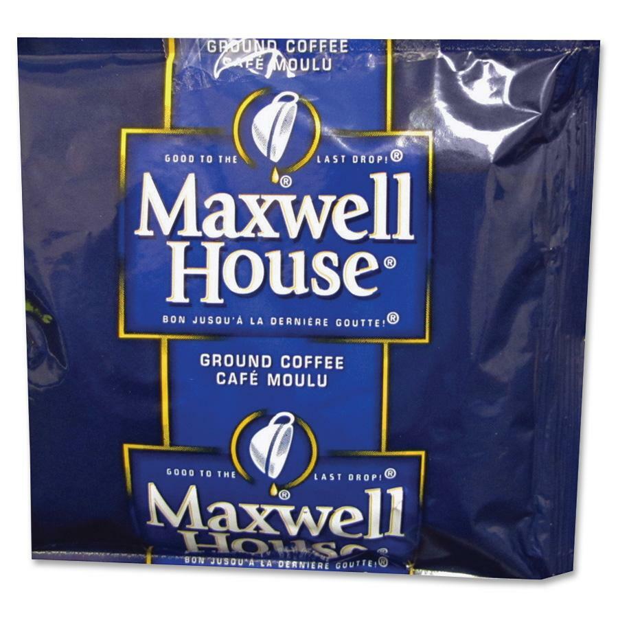 Maxwell House Ground Regular Coffee - 1.5 oz Per Packet - 42 / Carton -
