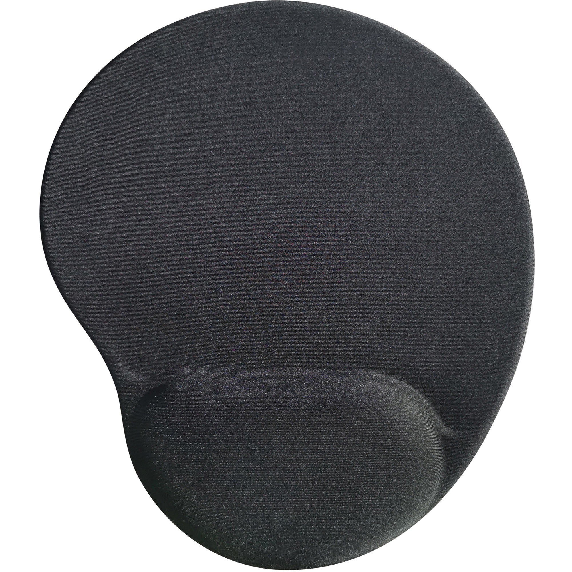 Compucessory Gel Mouse Pads - 9" x 10" x 1" Dimension - Black - Gel - 1 Pack -