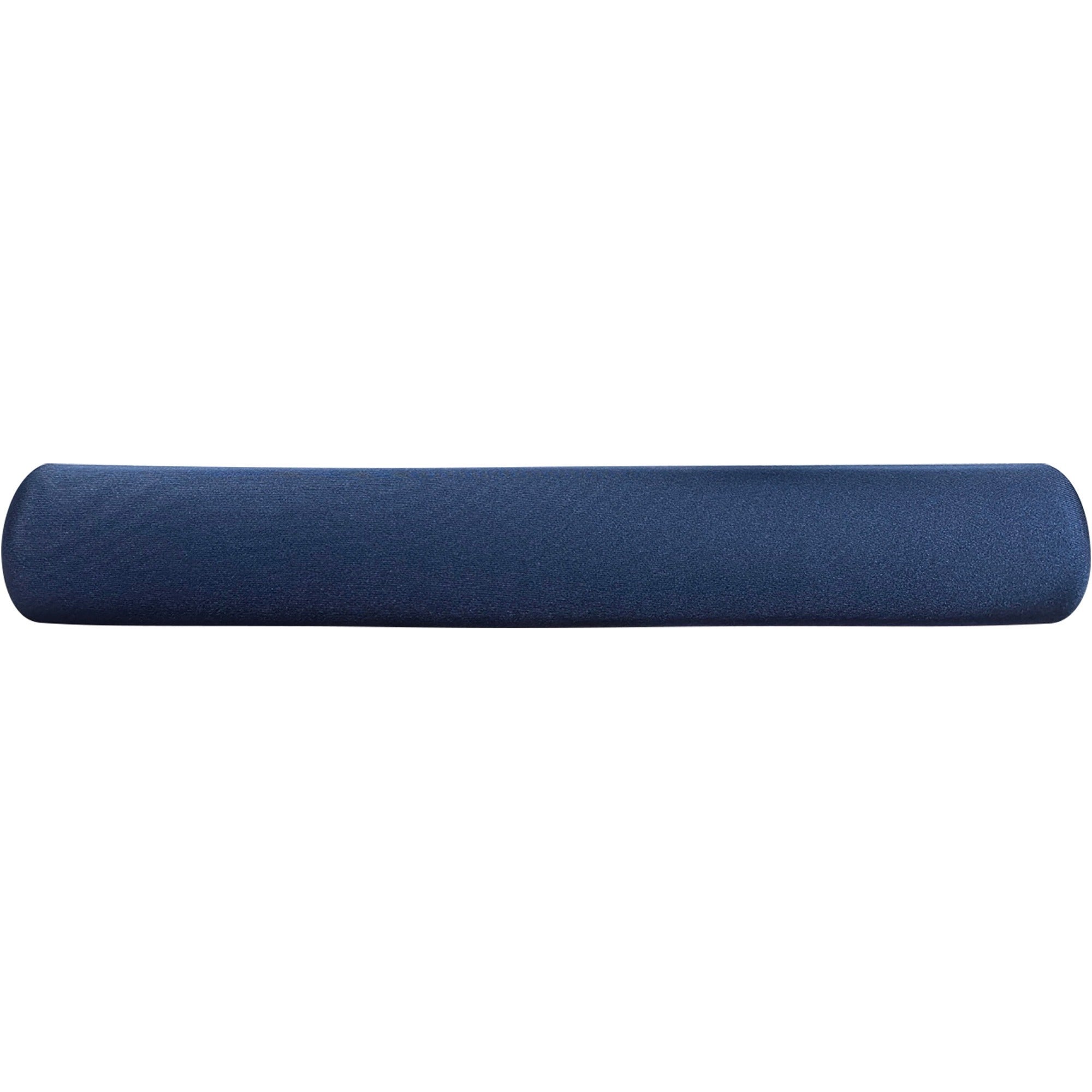 Compucessory Gel Keyboard Wrist Rest Pads - 19" x 2.87" x 0.75" Dimension - Blue - 1 Pack -