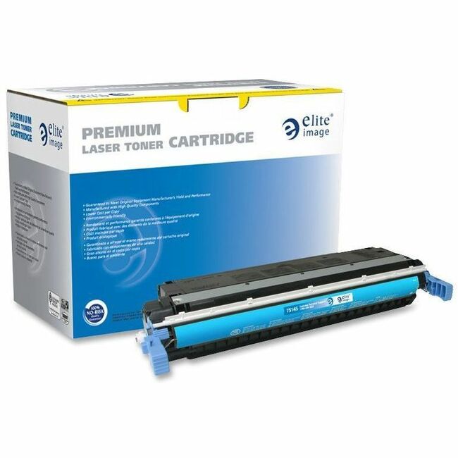 Elite Image Remanufactured Toner Cartridge - Alternative for HP 645A (C9731A) - Laser - 12000 Pages - Cyan - 1 Each -