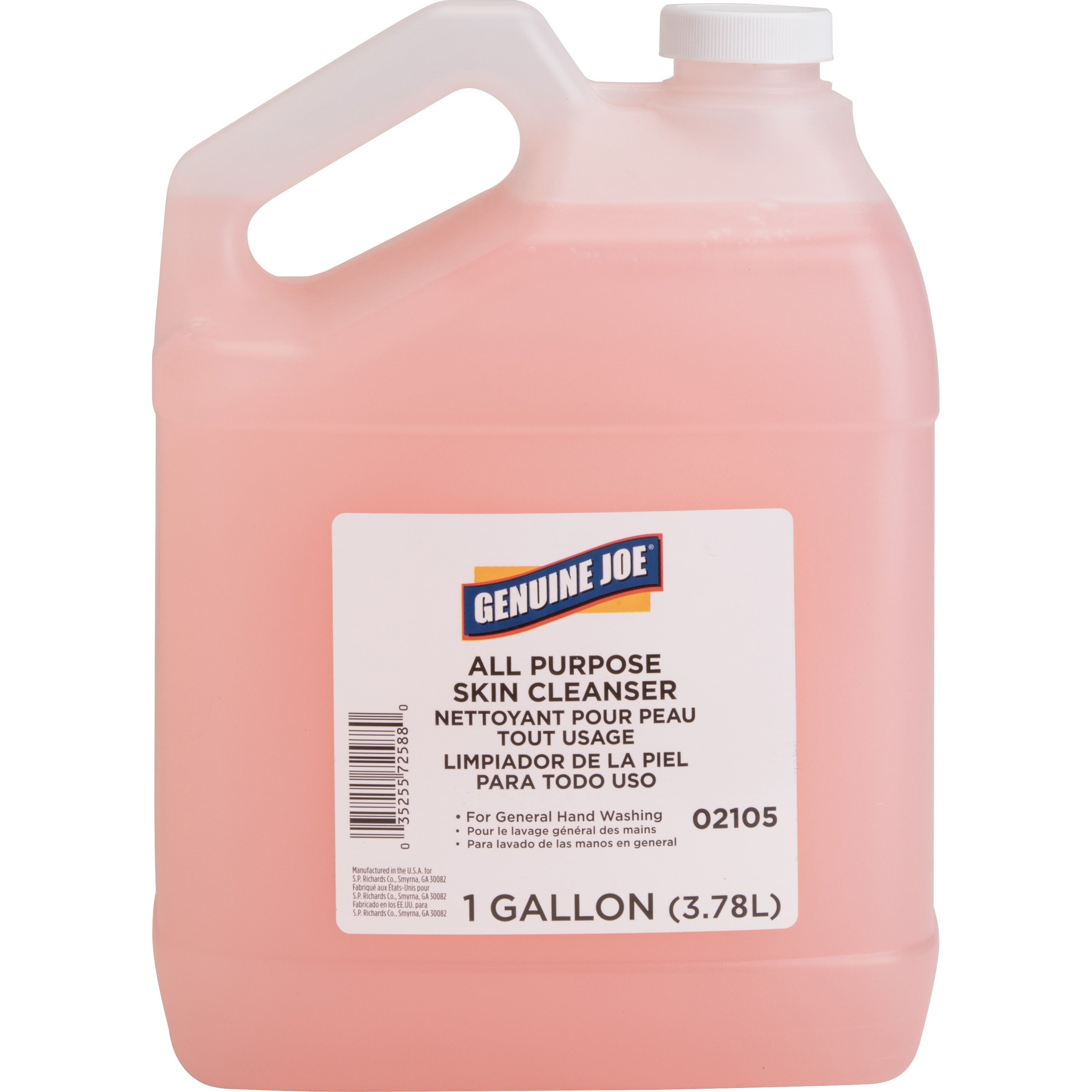 genuine-joe-all-purpose-skin-cleanser-1-gal-38-l-hand-skin-pink-1-each_gjo02105 - 1
