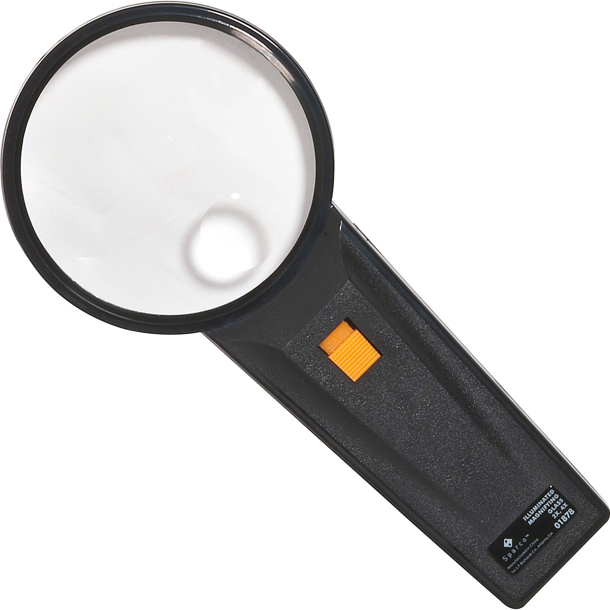 Sparco Illuminated Magnifier - Magnifying Area 3" Diameter -