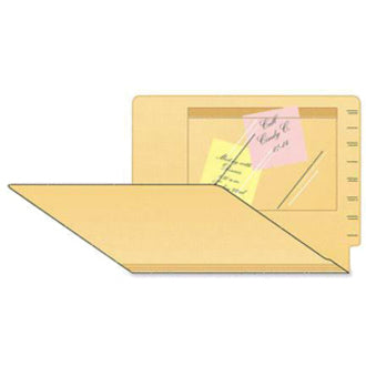 Tabbies Self-adhesive Poly Pockets - 4 3/4" x 7" Sheet - Clear - Poly - 100 / Box -