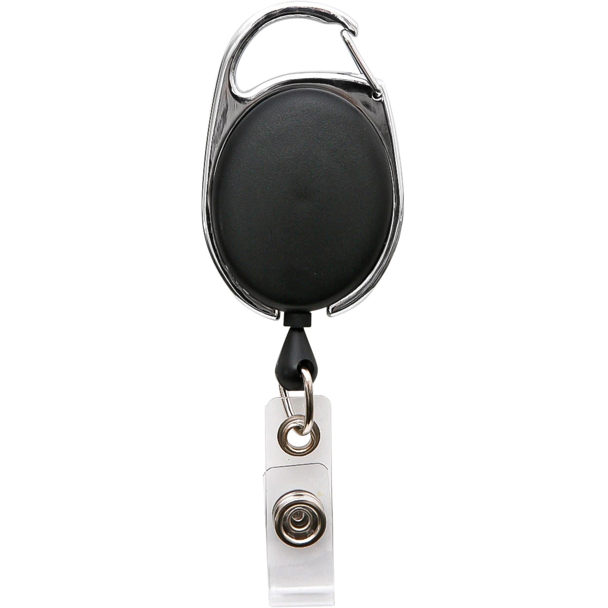 Baumgartens Quick Clip ID Card Reel, Sold as 1 Each - 2