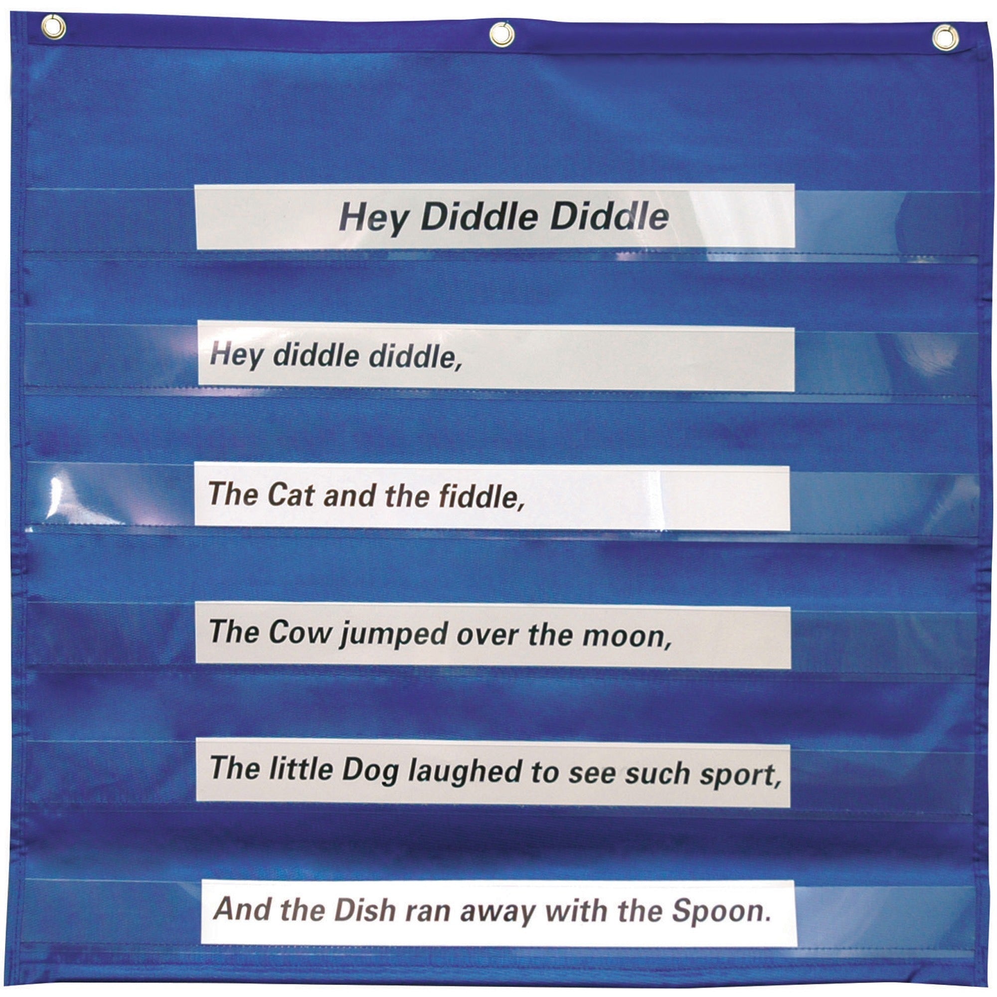 Pacon Mini Pocket Chart - 28" x 28" - 1 Chart - 6 Pockets -