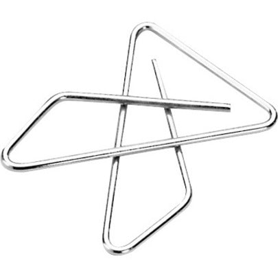 ACCO Ideal Paper Clamps - Large - No. 1 - 150 Sheet Capacity - 12 / Box - Silver - Metal -