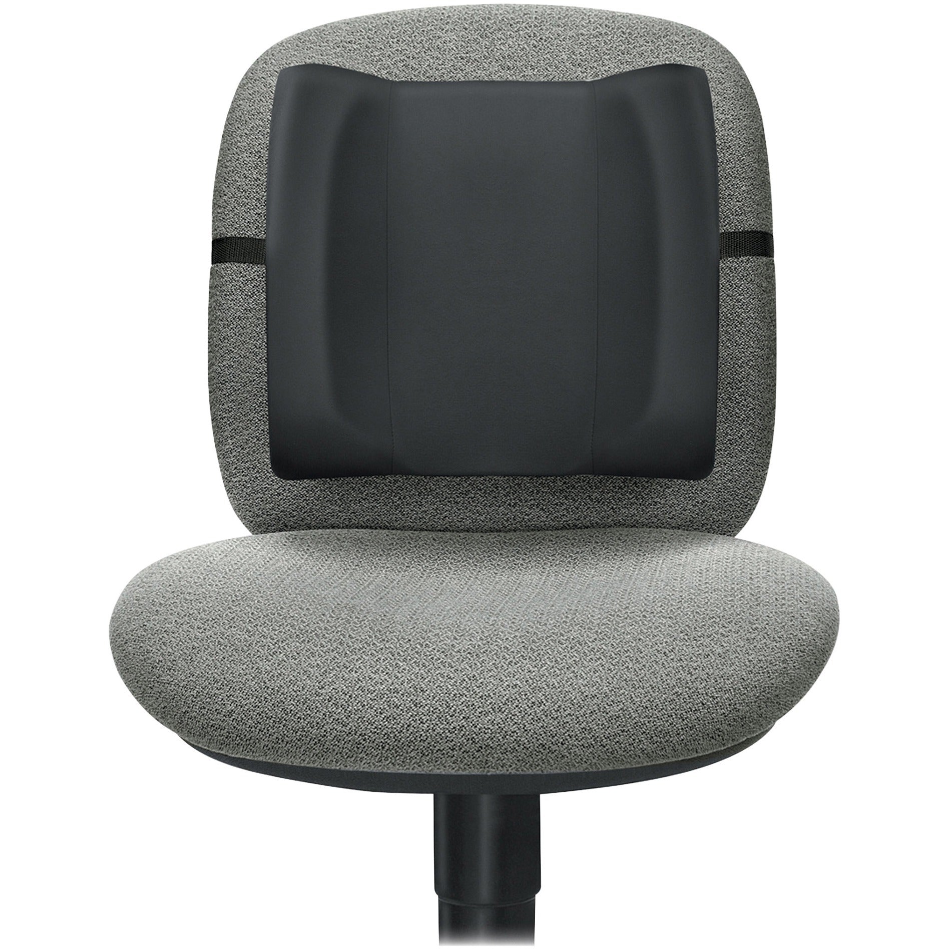 Fellowes Standard Backrest - Black - Black - High Density Foam (HDF) -