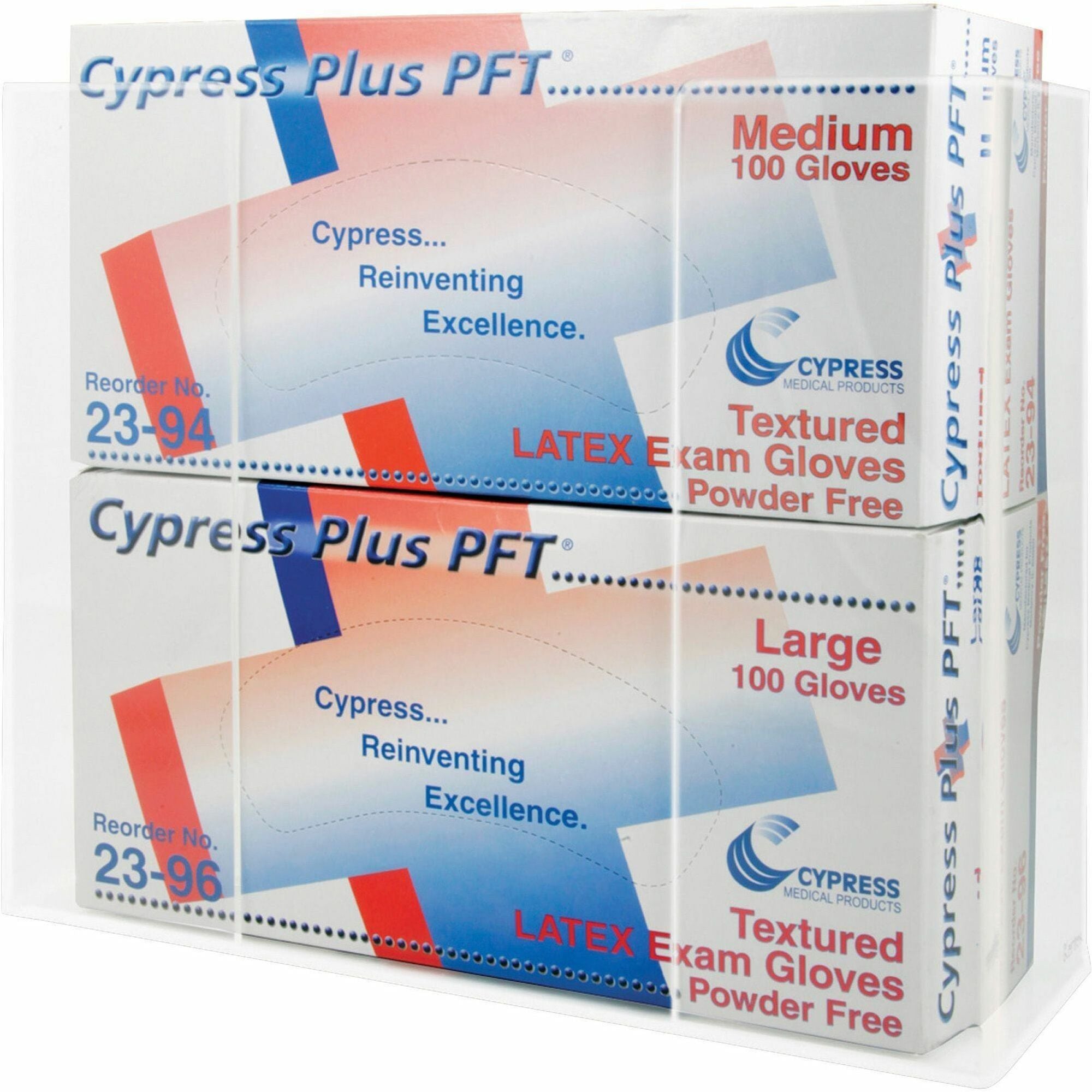 Kantek Acrylic Glove Box Holder - Acrylic - 1 Each - Clear - 1