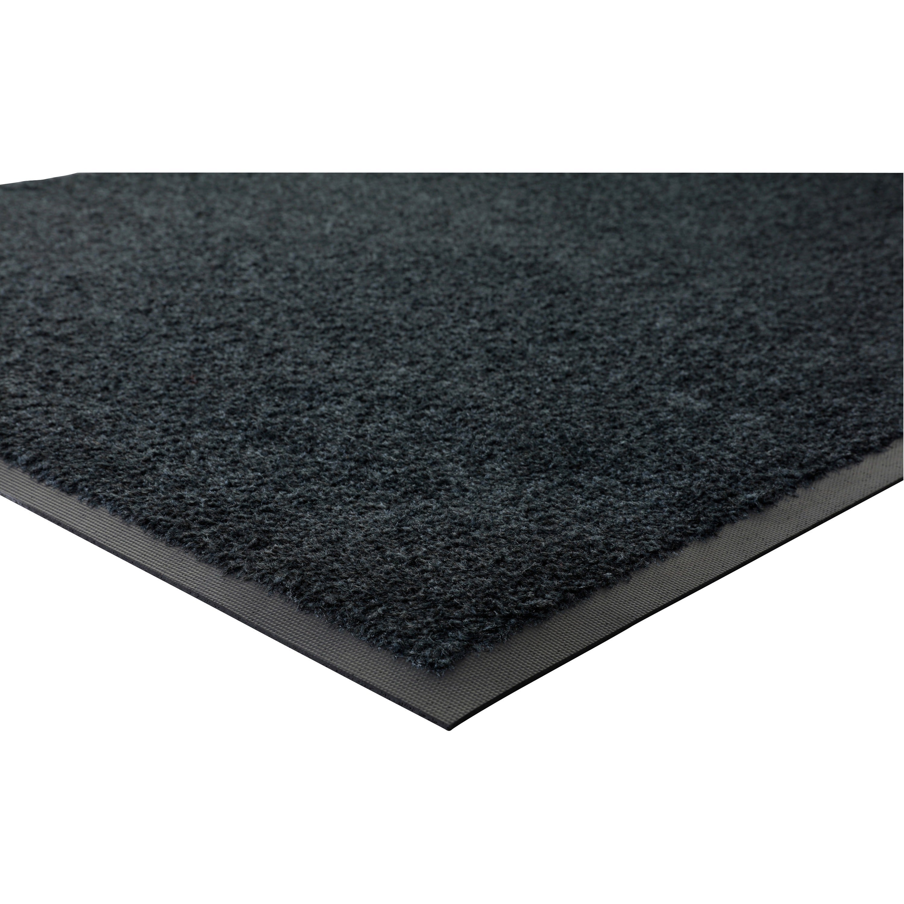 Genuine Joe Platinum Series Indoor Wiper Mats - Indoor - 56" Length x 33.50" Width - Rubber, Nylon - Black - 1Each -