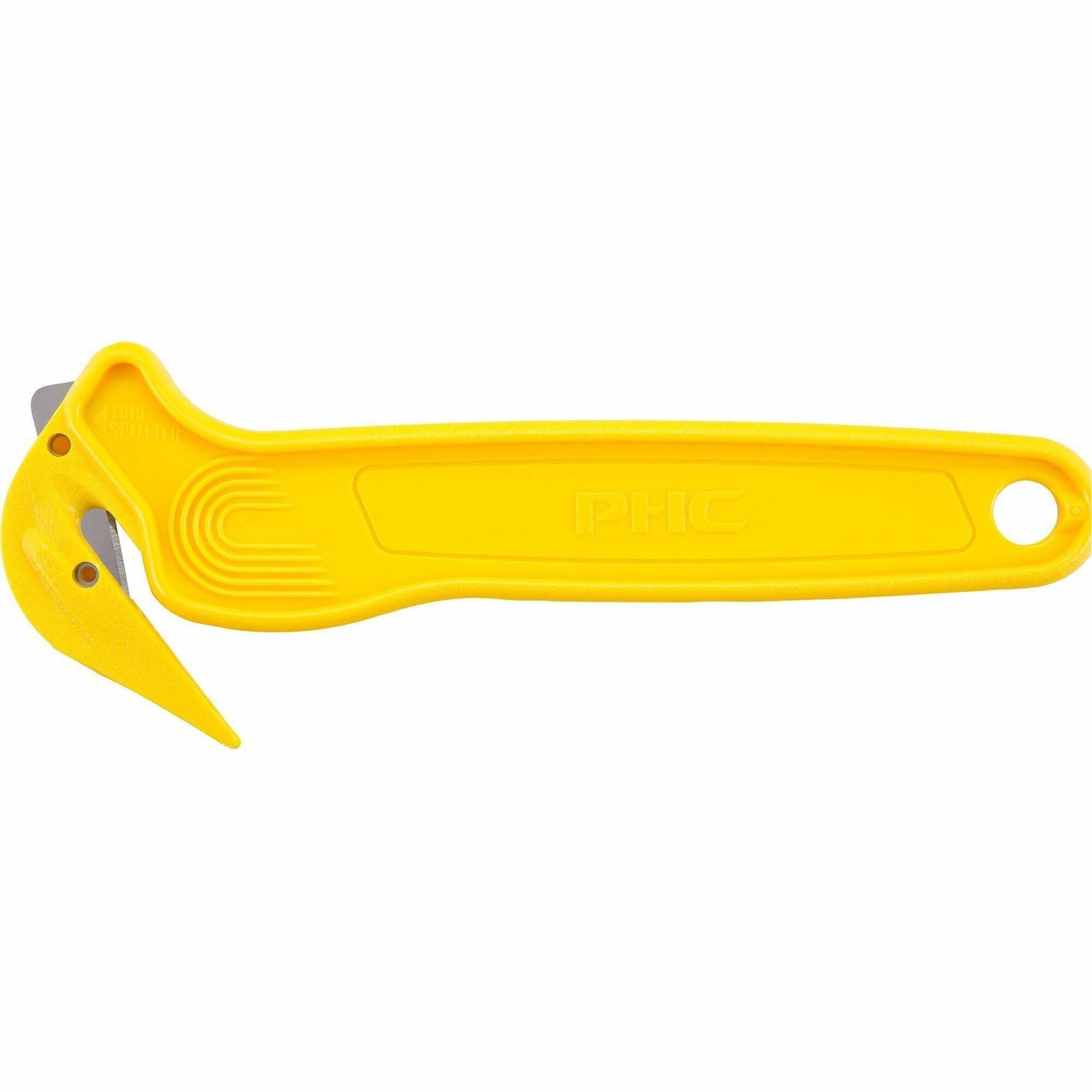 PHC Pacific Disposable Film Cutter - Plastic - Yellow - 1 Each - 1