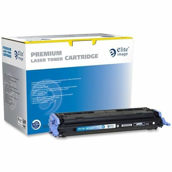 Elite Image Remanufactured Toner Cartridge - Alternative for HP 124A (Q6000A) - Laser - 2500 Pages - Black - 1 Each -