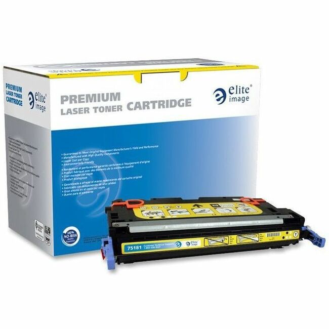 Elite Image Remanufactured Laser Toner Cartridge - Alternative for HP 502A (Q6472A) - Yellow - 1 Each - 4000 Pages -