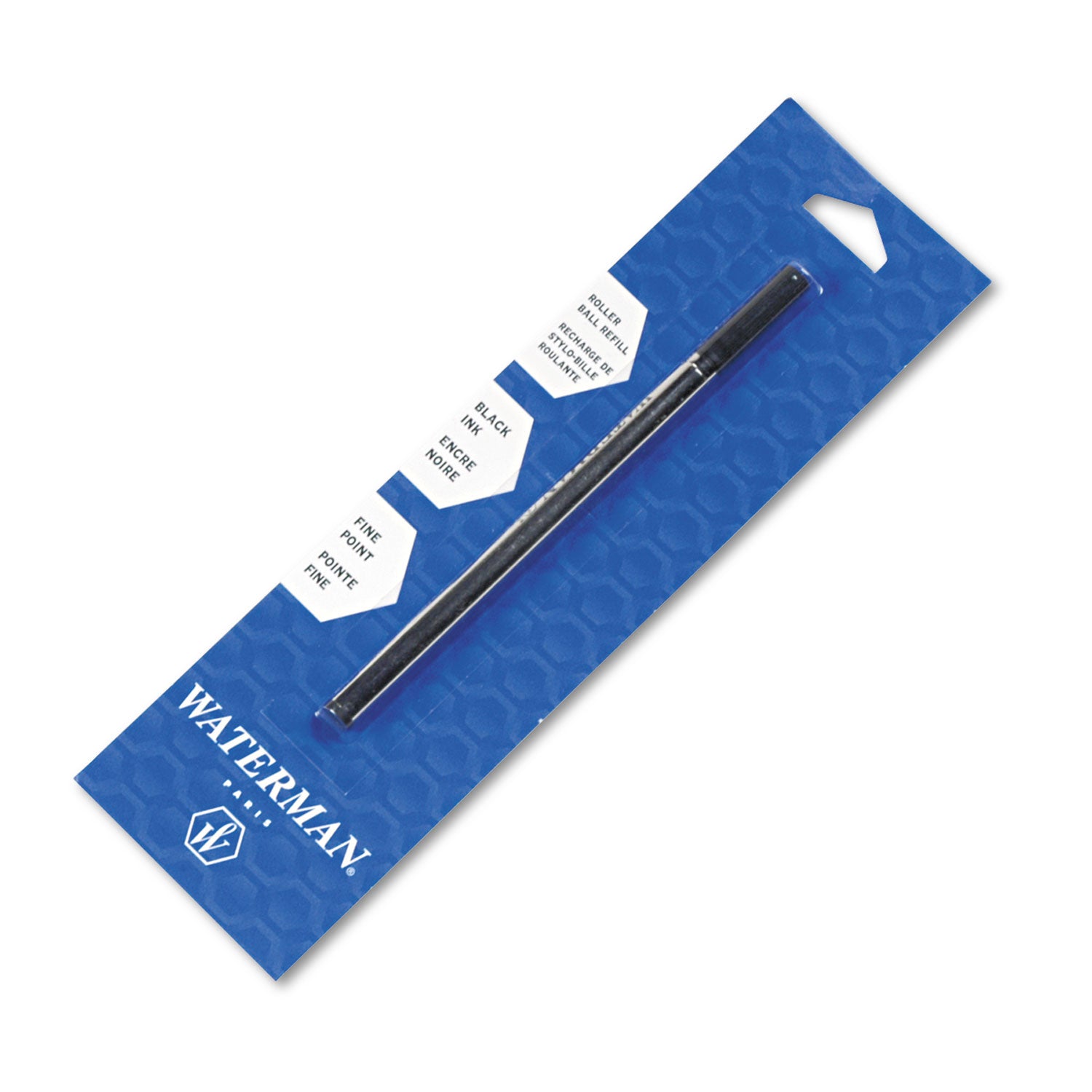 refill-for-waterman-roller-ball-pens-fine-conical-tip-black-ink_wat1964019 - 1