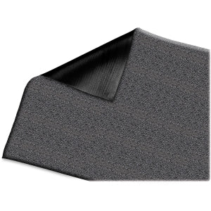 Genuine Joe Soft Step Vinyl Anti-Fatigue Mats - Warehouse - 10 ft Length x 36" Width x 0.375" Thickness - Vinyl - Black - 1Each -