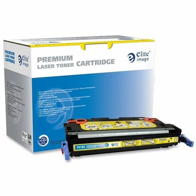 Elite Image Remanufactured Laser Toner Cartridge - Alternative for HP 503A (Q7582A) - Yellow - 1 Each - 6000 Pages -