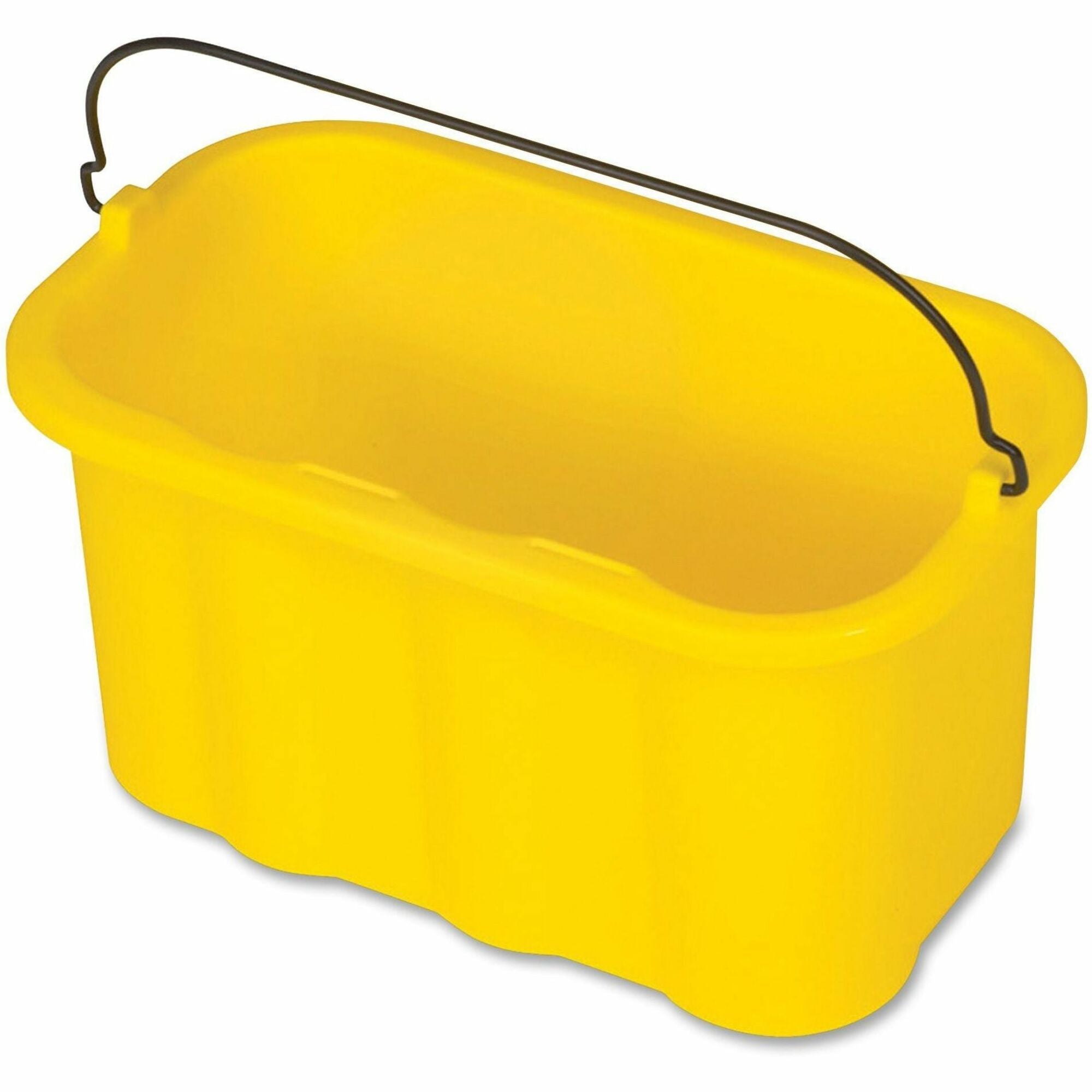 Rubbermaid Commercial 10-quart Sanitizing Caddy - 2.50 gal - 8" x 14" x 7.5" - Yellow - 1 Each -