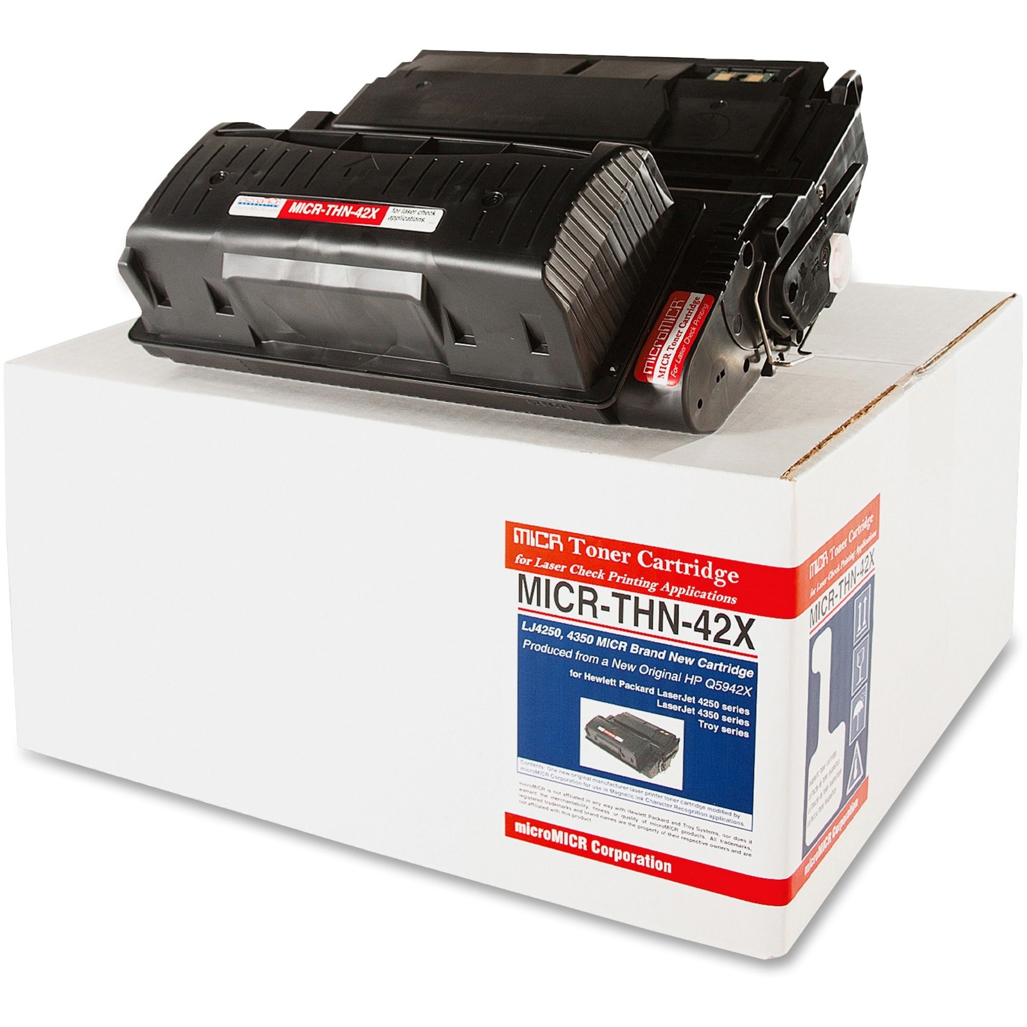 microMICR MICR Toner Cartridge - Alternative for HP 42X - Laser - 20000 Pages - Black - 1 Each - 1