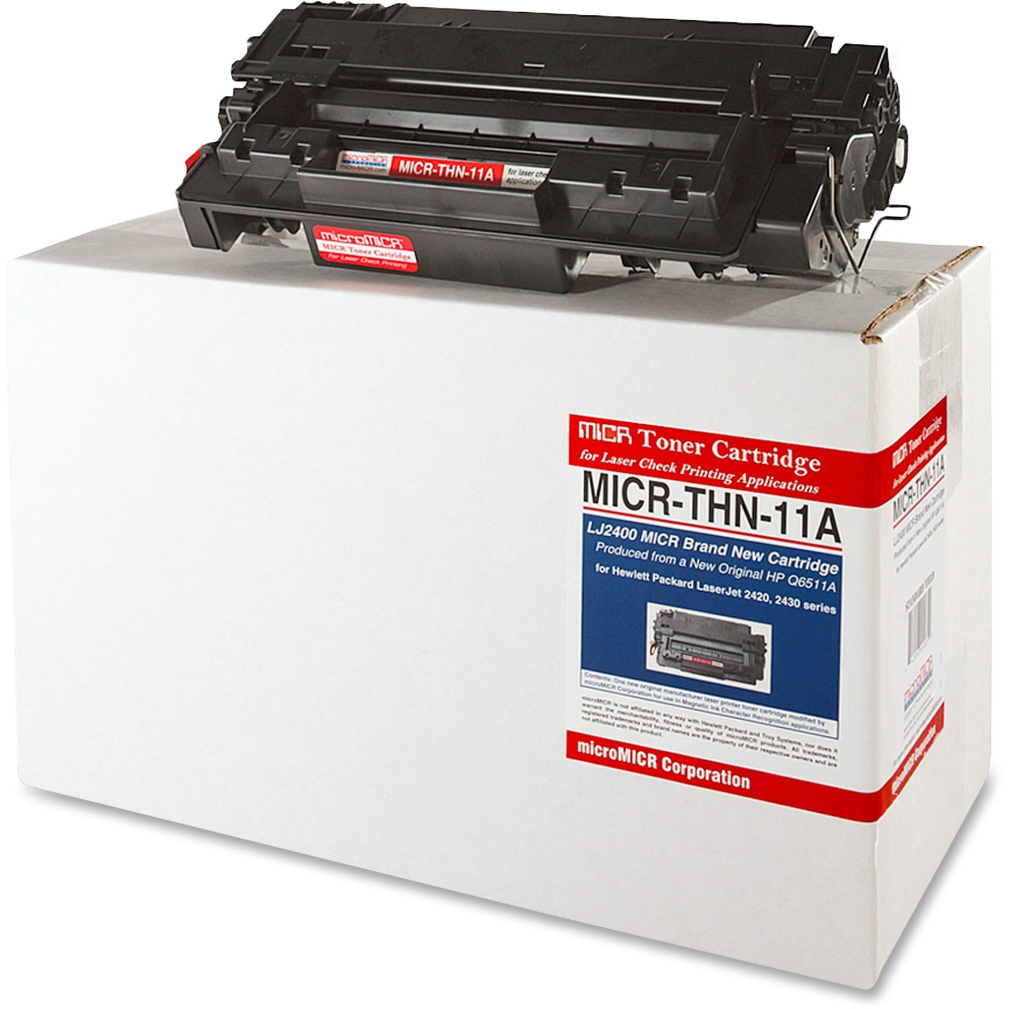 microMICR MICR Toner Cartridge - Alternative for HP 11A - Laser - 6000 Pages - Black - 1 Each -