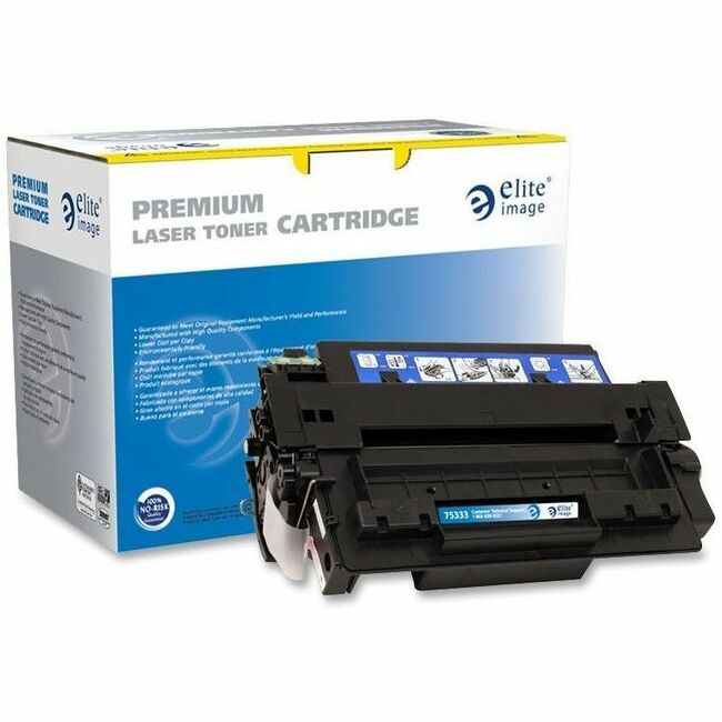 Elite Image Remanufactured Toner Cartridge - Alternative for HP 51A (Q7551A) - Laser - 6500 Pages - Black - 1 Each -