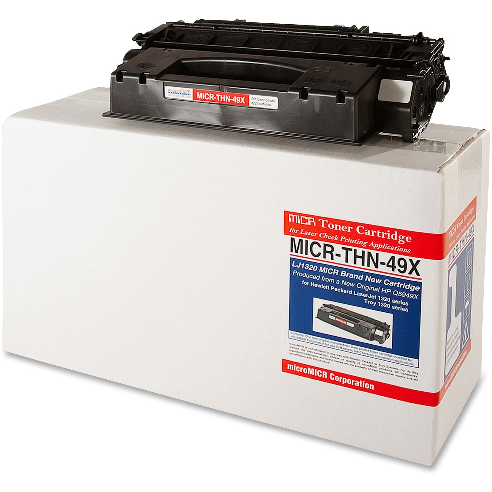 microMICR MICR Toner Cartridge - Alternative for HP 49X - Laser - 6000 Pages - Black - 1 Each -