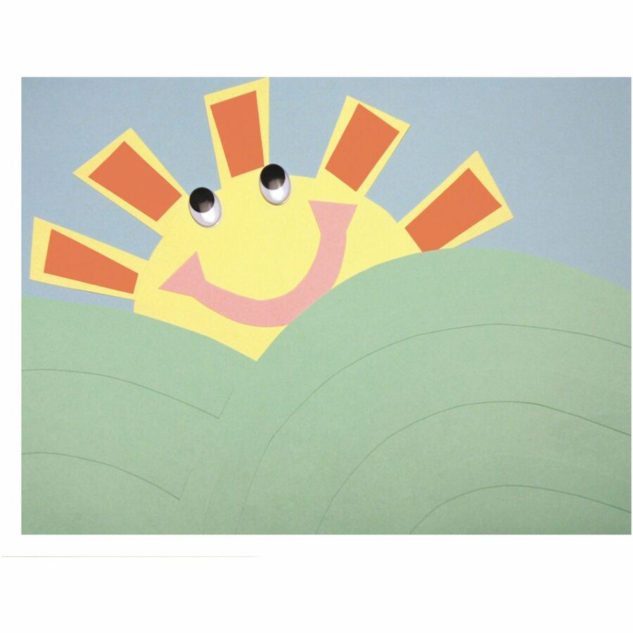 pacon-assorted-tagboard-poster-painting-150height-x-18width-x-12length-100-pack-assorted_pac5173 - 2