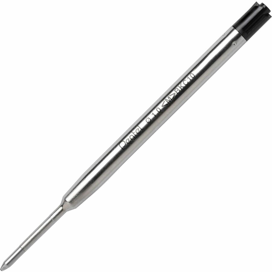 Pentel BKC10 Liquid Ink Client Refill - Medium Point - Black Ink - 1 / Pack -