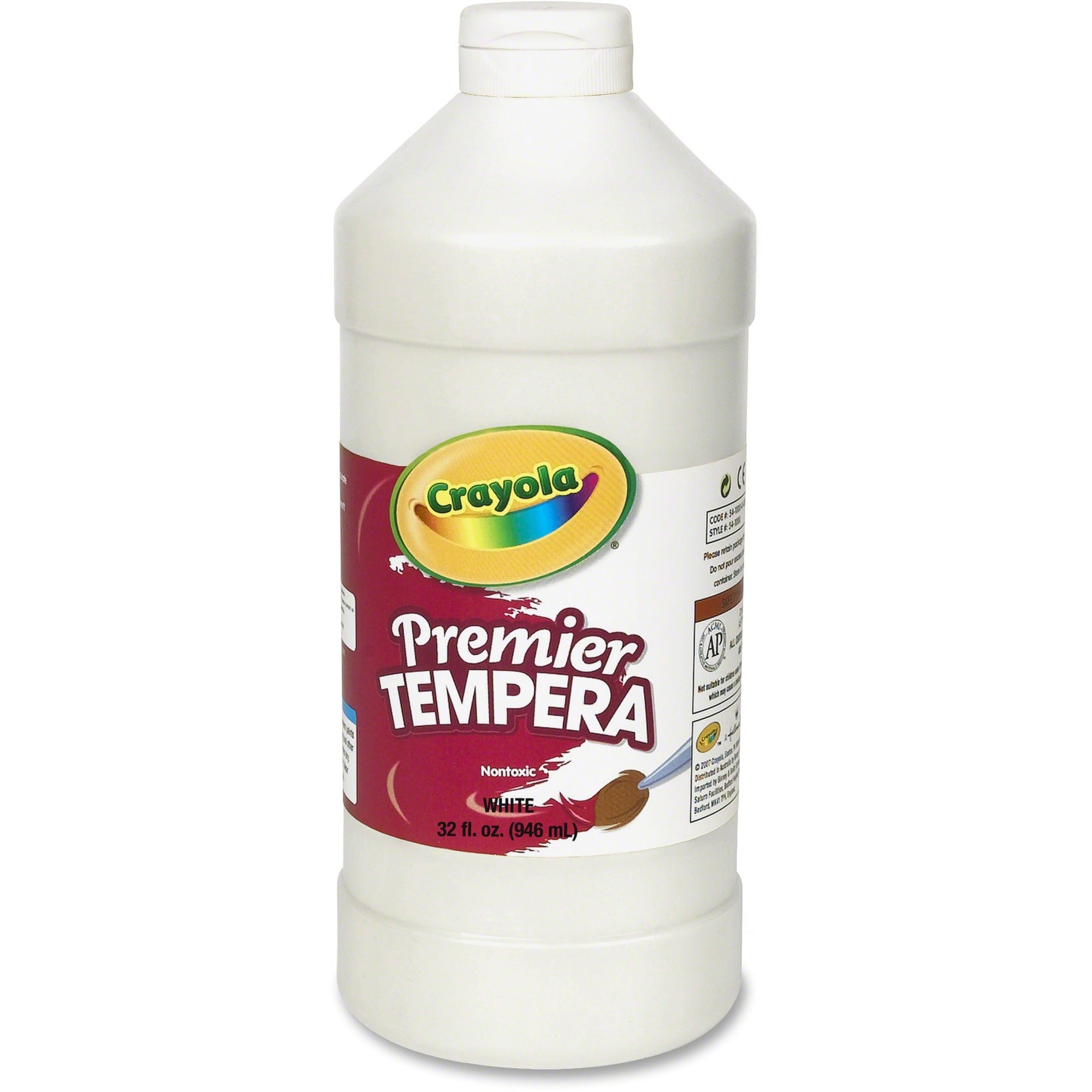crayola-premier-tempera-paint-2-lb-1-each-white_cyo541232053 - 1