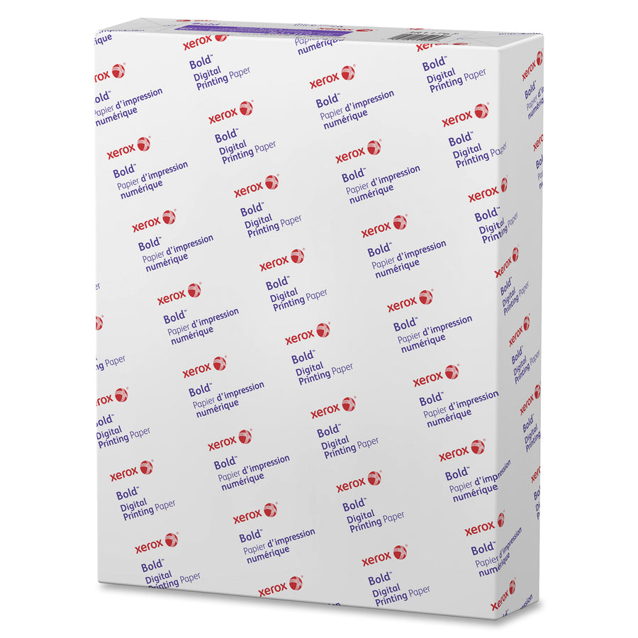 Xerox Bold Digital Printing Paper - 100 Brightness - Letter - 8 1/2" x 11" - 60 lb Basis Weight - Smooth - 250 / Pack - Sustainable Forestry Initiative (SFI) - Uncoated - White -