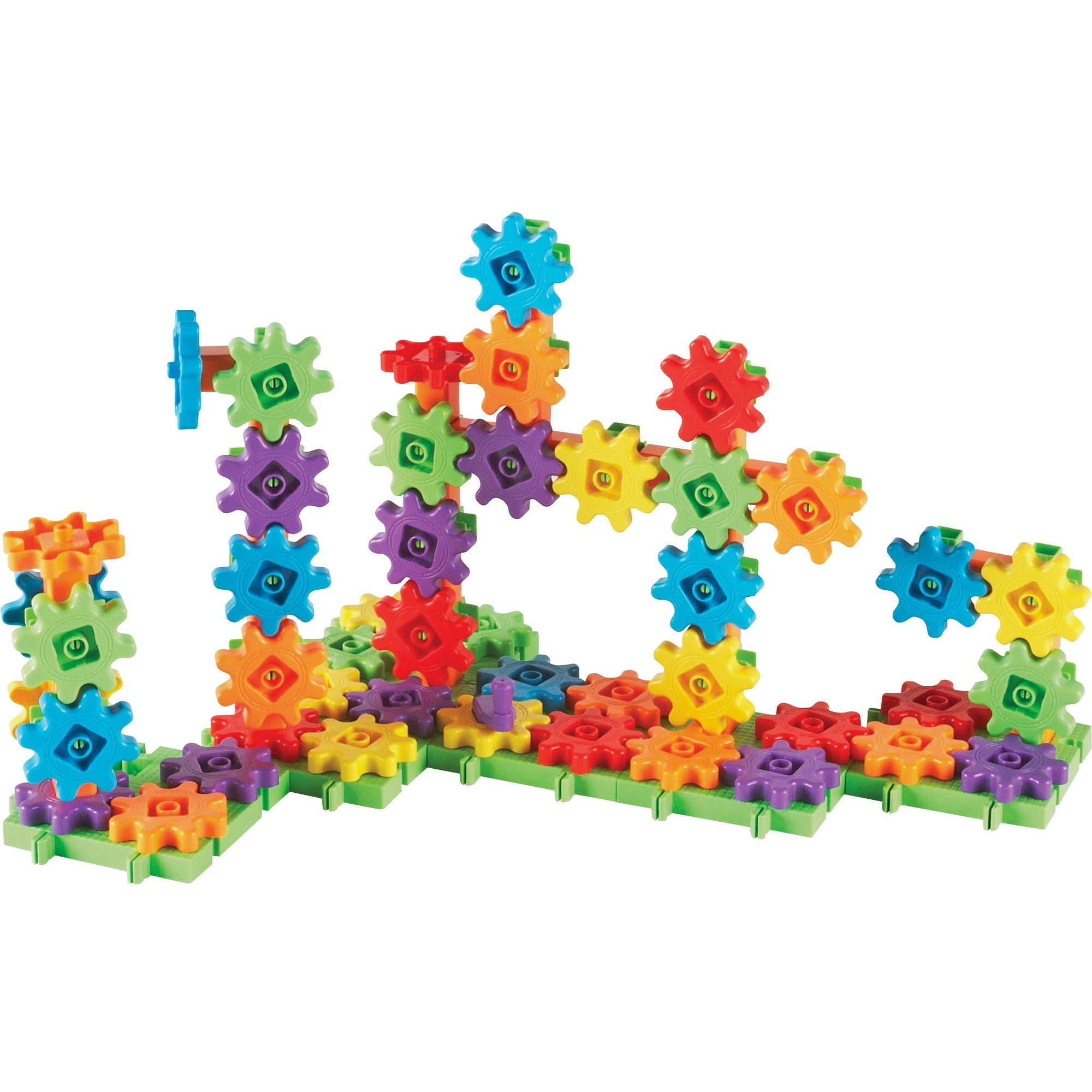 Gears!Gears!Gears! Beginner's Building Set - Theme/Subject: Learning - Skill Learning: Early Skill Development - 3-10 Year - 95 Pieces -