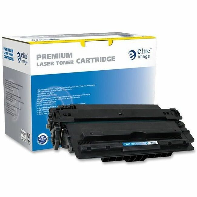 Elite Image Remanufactured Toner Cartridge - Alternative for HP 16A (Q7516A) - Laser - 12000 Pages - Black - 1 Each -