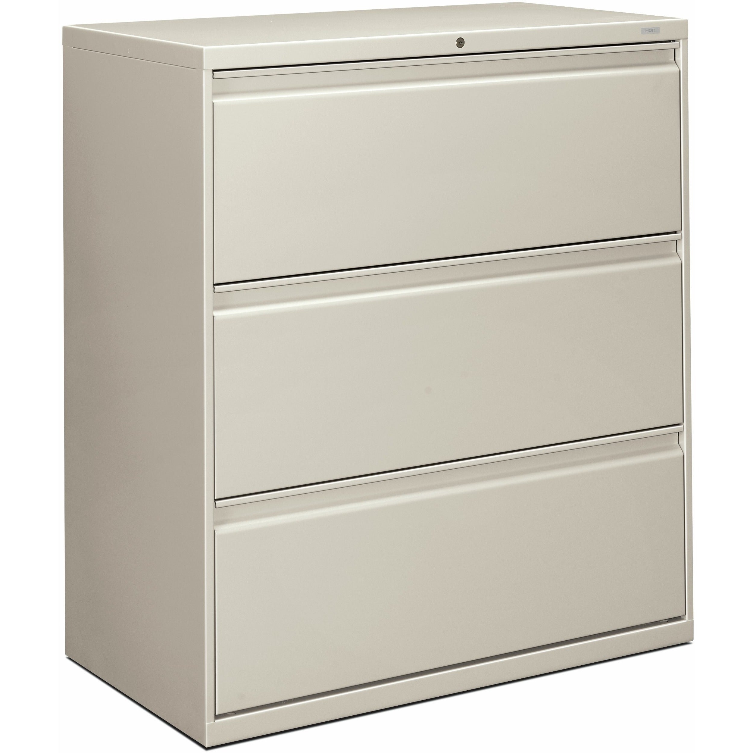 hon-brigade-800-h883-lateral-file-36-x-18409-3-drawers-finish-light-gray_hon883lq - 1