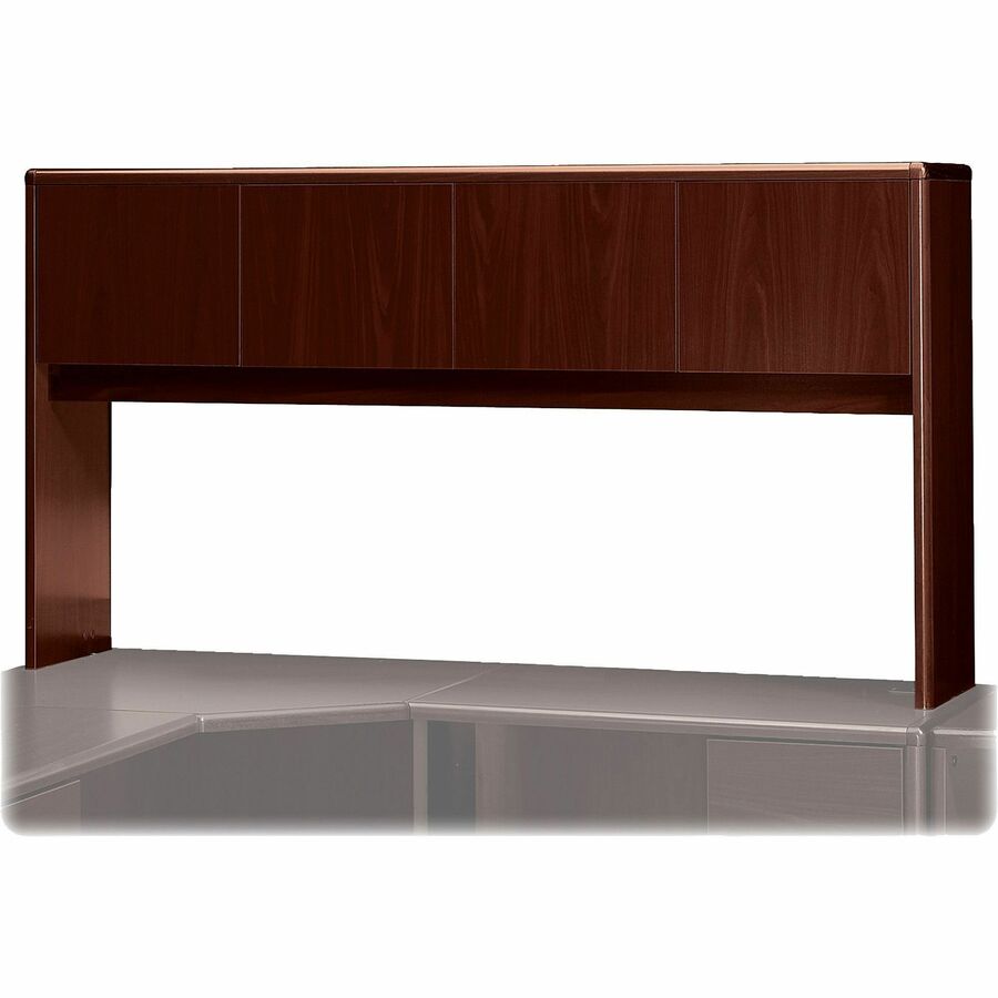 hon-10700-h10734-hutch-686-x-146371-4-drawers-waterfall-edge-finish-mahogany_hon10734nn - 2