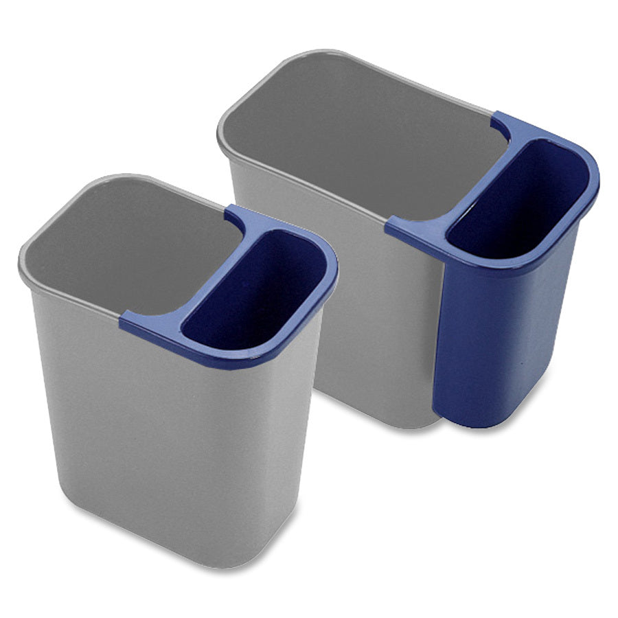 Rubbermaid Wastebasket Recycling Side Bin, Sold as 1 Each - 2