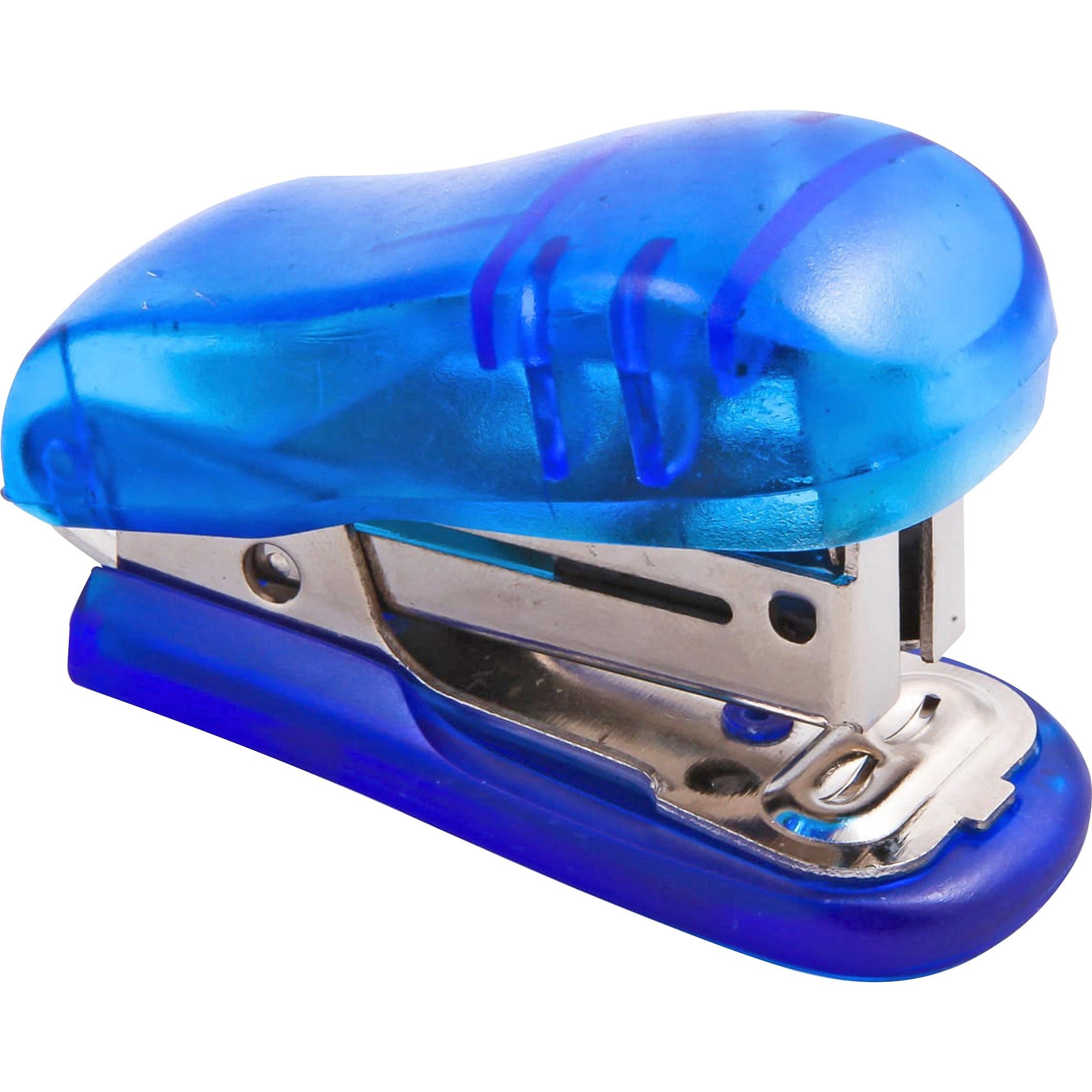 Baumgartens Translucent Plastic Mini Staplers - Mini - 1 Each - Assorted -