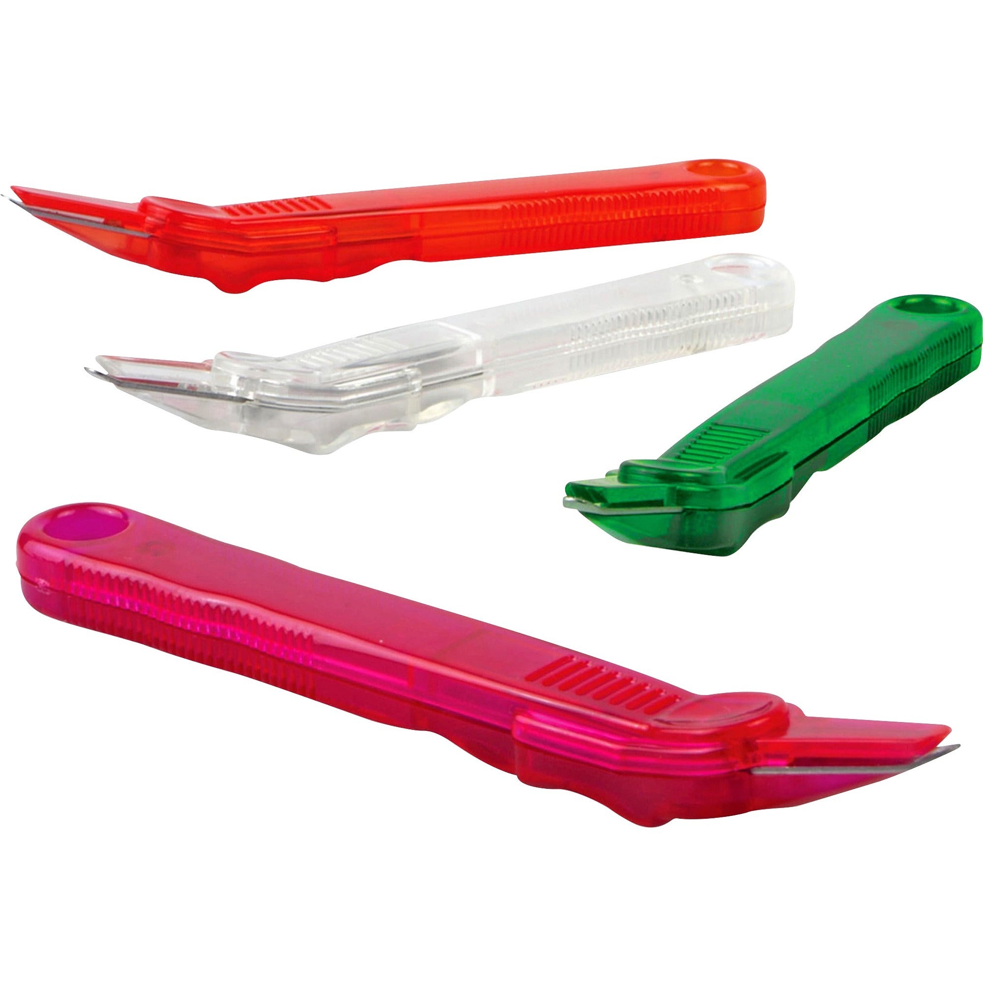 Baumgartens Translucent Slim Staple Remover - Plastic - Assorted - 1 Each -