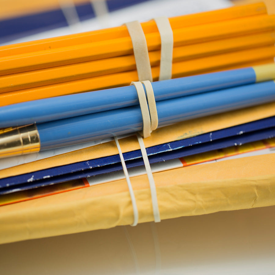 Officemate Assorted Size Rubber Bands - 1 / Bag - Rubber - Natural -