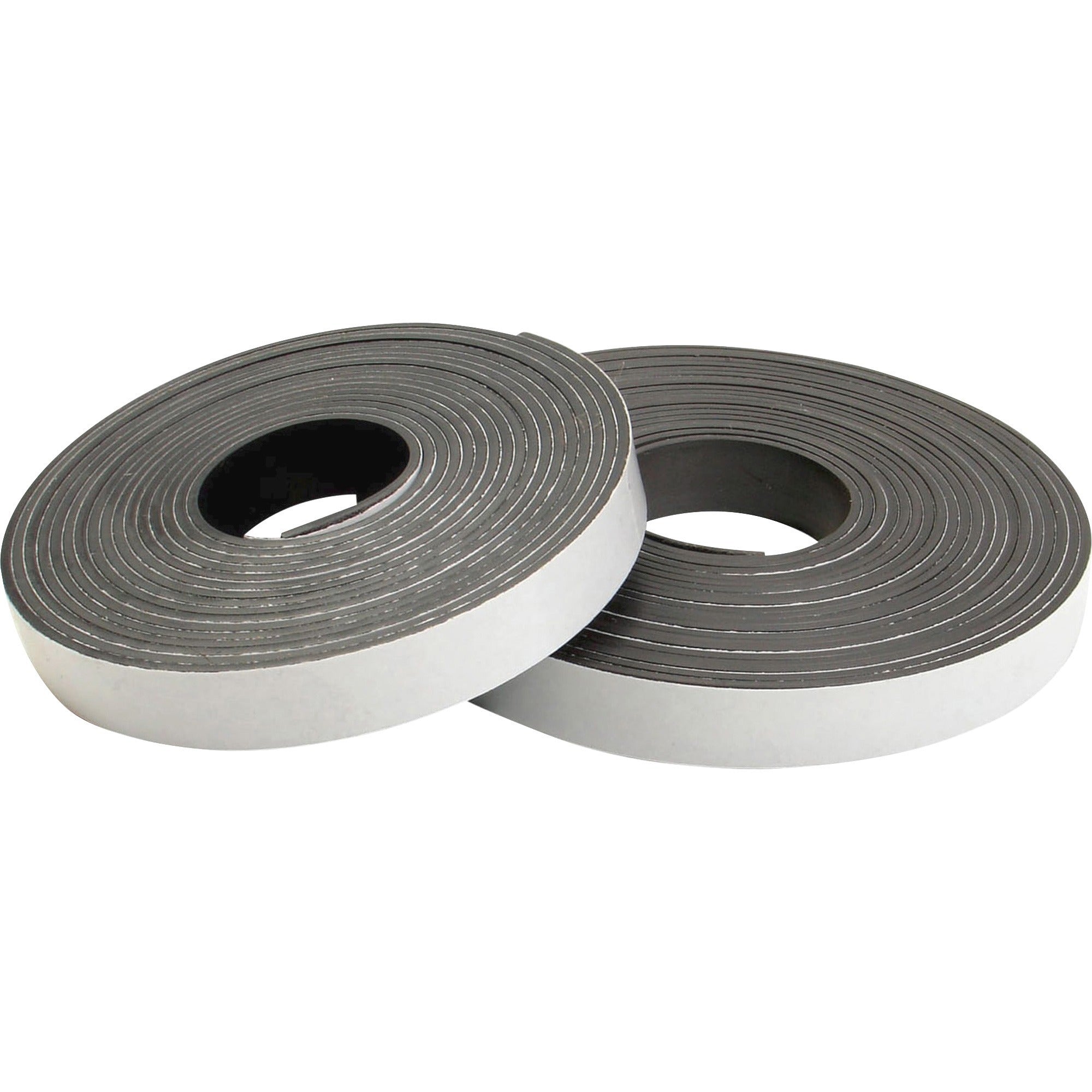 Zeus Magnetic Tape Refill - 15 ft Length x 0.50" Width - For Calendar, Mount Picture/Poster, Metal - 1 / Roll - Black -