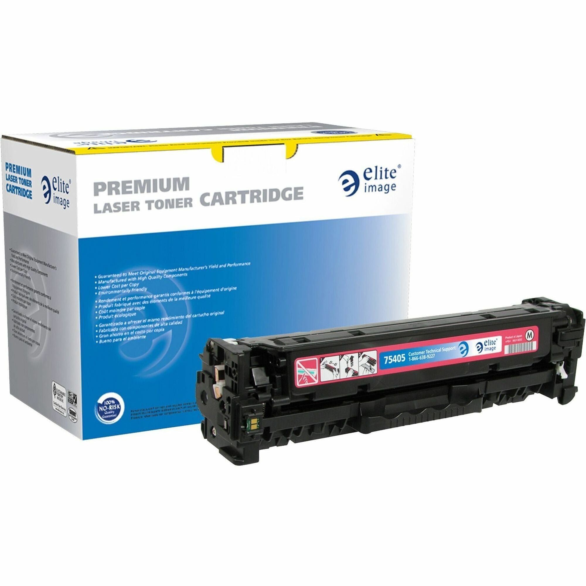 Elite Image Remanufactured Toner Cartridge - Alternative for HP 304A (CC533A) - Laser - 2800 Pages - Magenta - 1 Each -