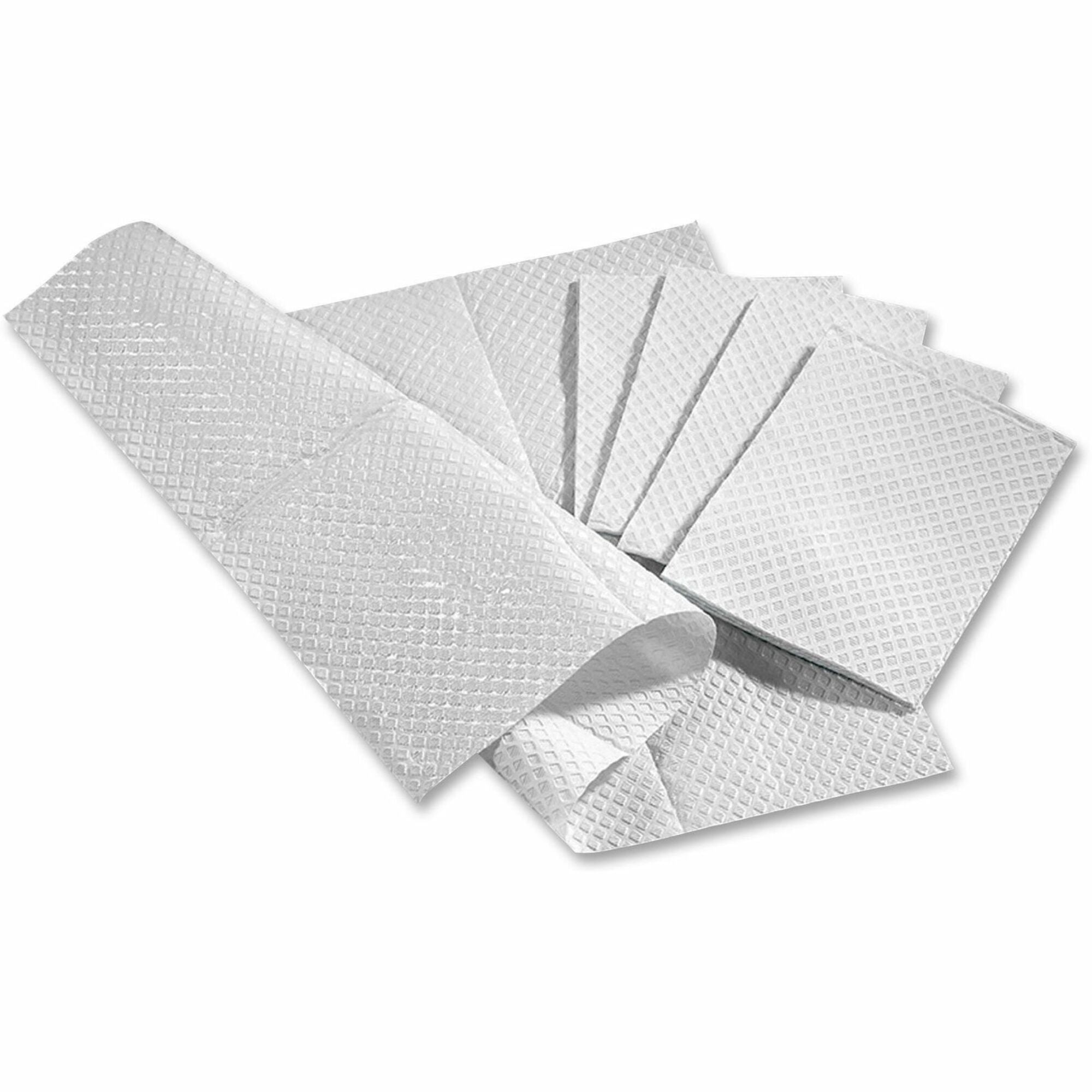 Medline Standard Poly-backed Tissue Towels - Tissue - For Medical - White - 500 / Box -