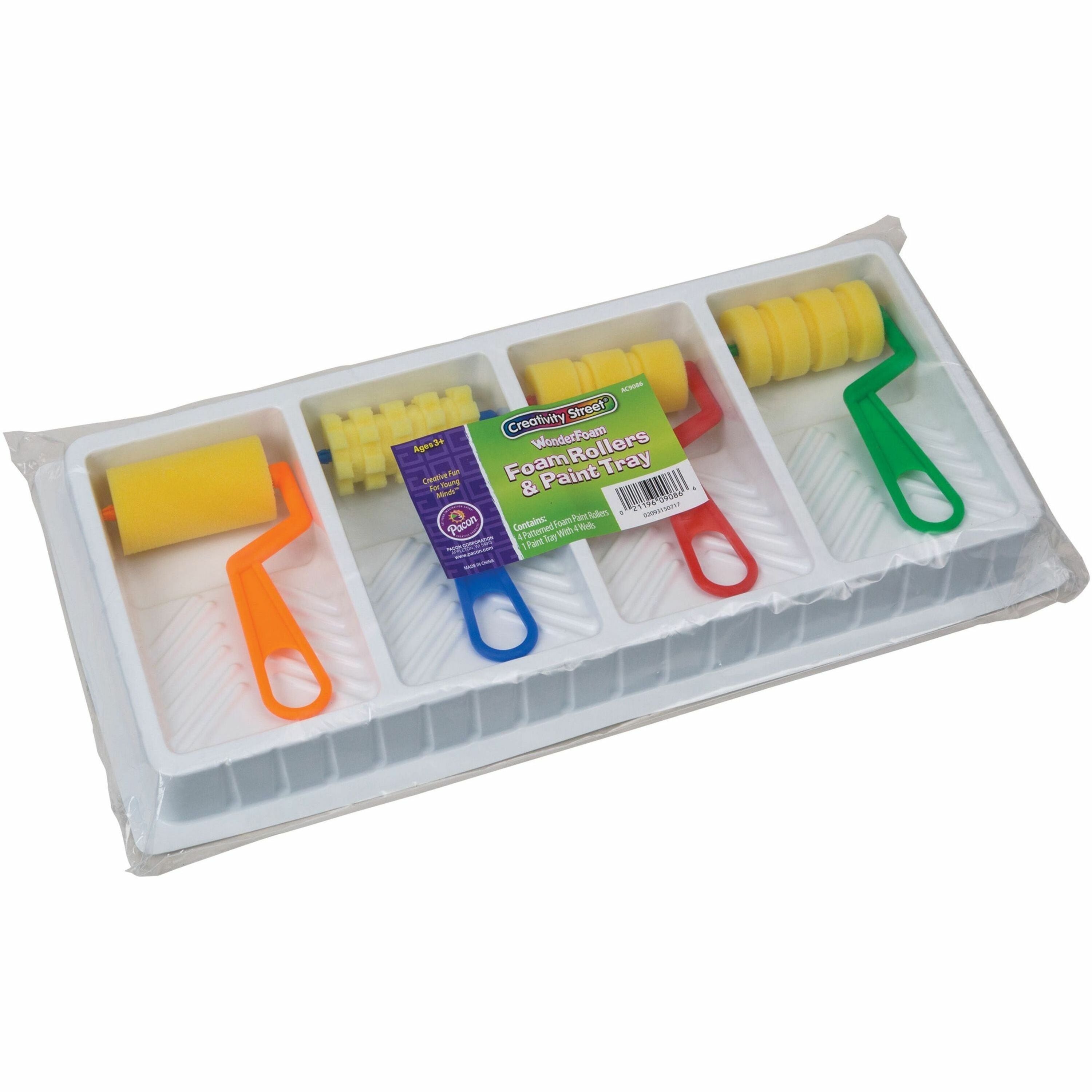creativity-street-wonderfoam-foam-paint-tray-set-painting-1-set-assorted_pac9086 - 1