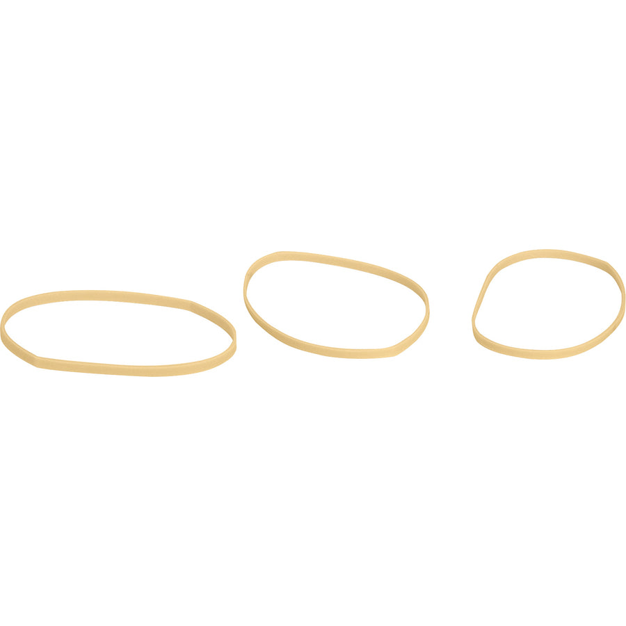 Business Source Quality Rubber Bands - Size: #33 - 3.5" Length x 0.1" Width - Sustainable - 600 / Pack - Rubber - Crepe -