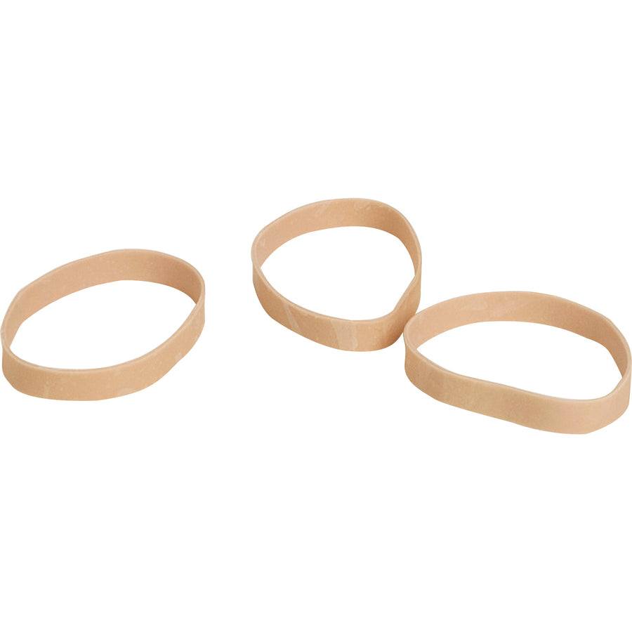 Business Source Quality Rubber Bands - Size: #62 - 2.5" Length x 0.3" Width - Sustainable - 450 / Pack - Rubber - Crepe -