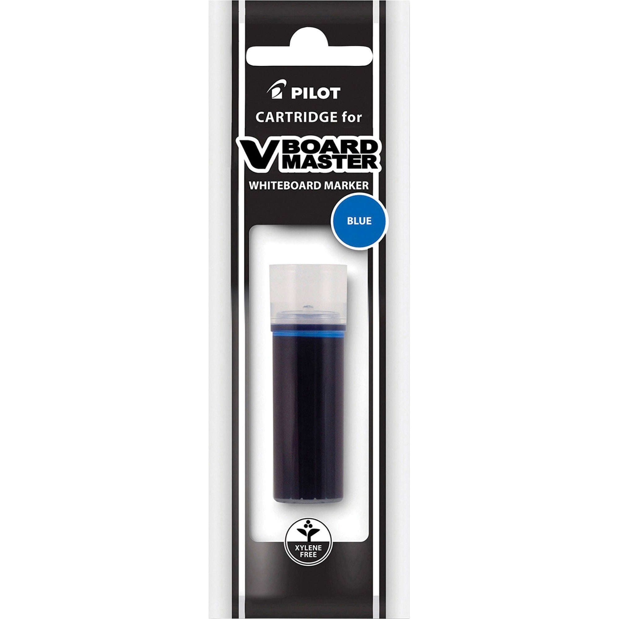 Pilot BeGreen V Board Master Replacement Dry Erase Marker Ink Cartridge, Blue Ink - 1
