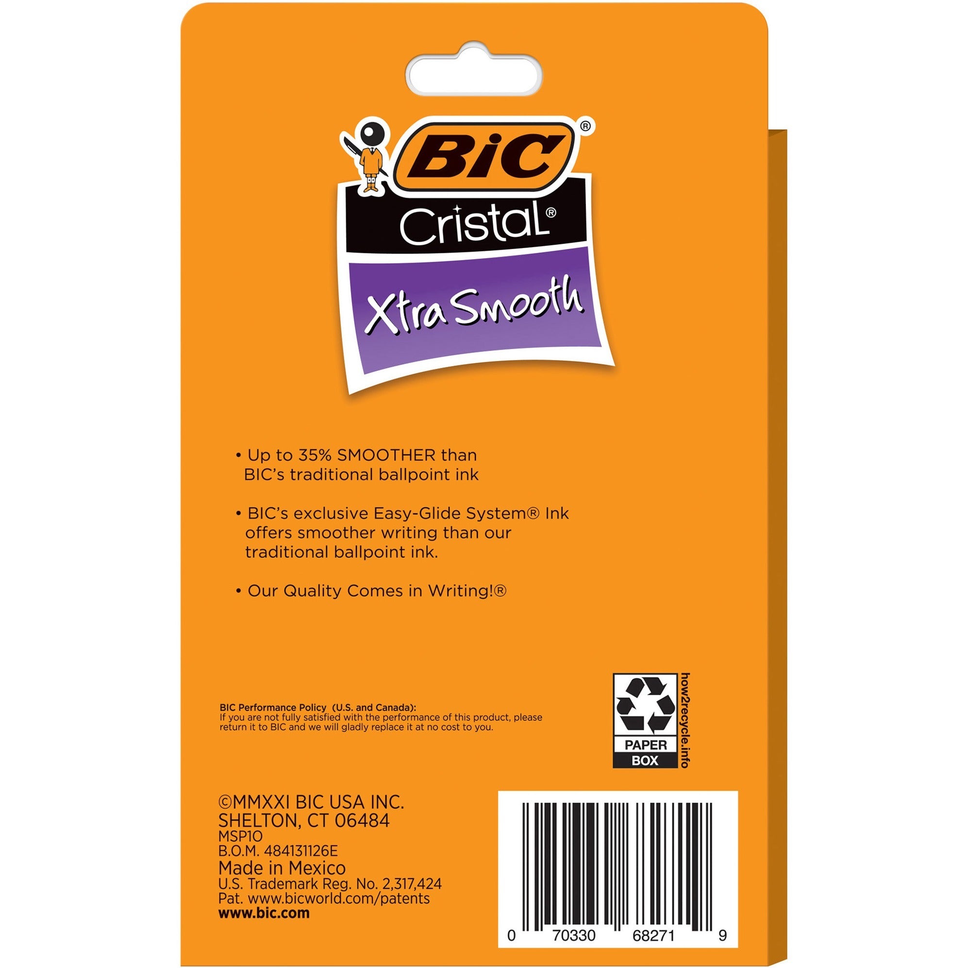 bic-cristal-ballpoint-stick-pens-medium-pen-point-black-clear-barrel-10-pack_bicmsp10bk - 2