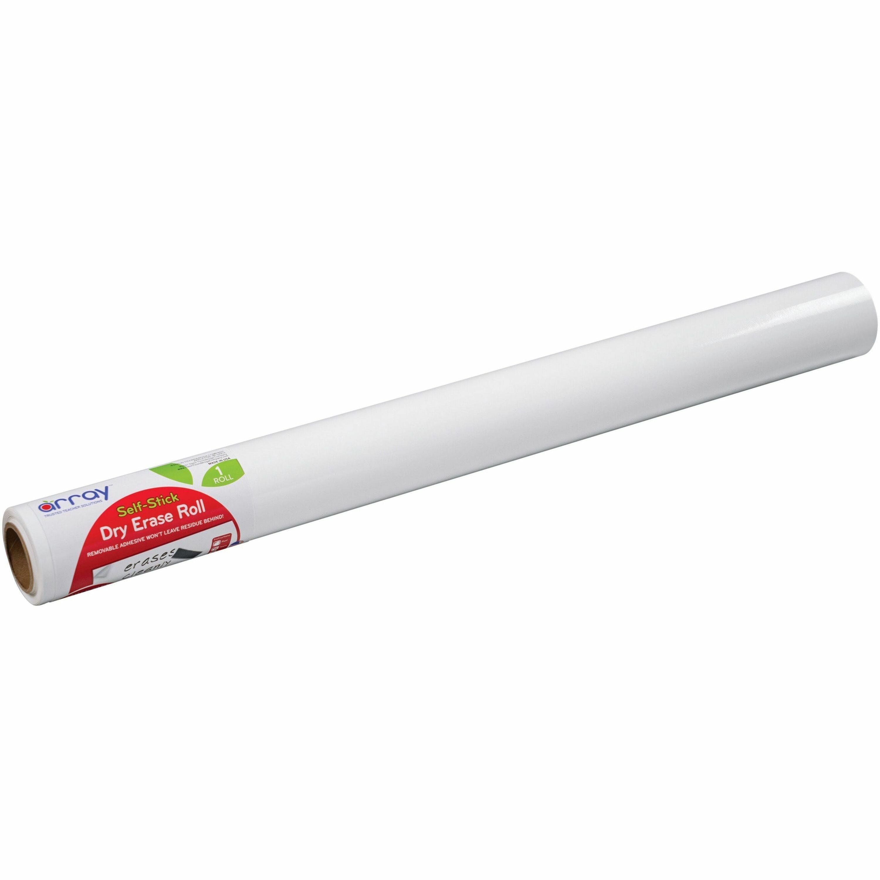 GoWrite! Dry Erase Roll - Dry-erase, Self-adhesive - White Surface - 20ft Width x 24" Length - No - 1 / Roll -