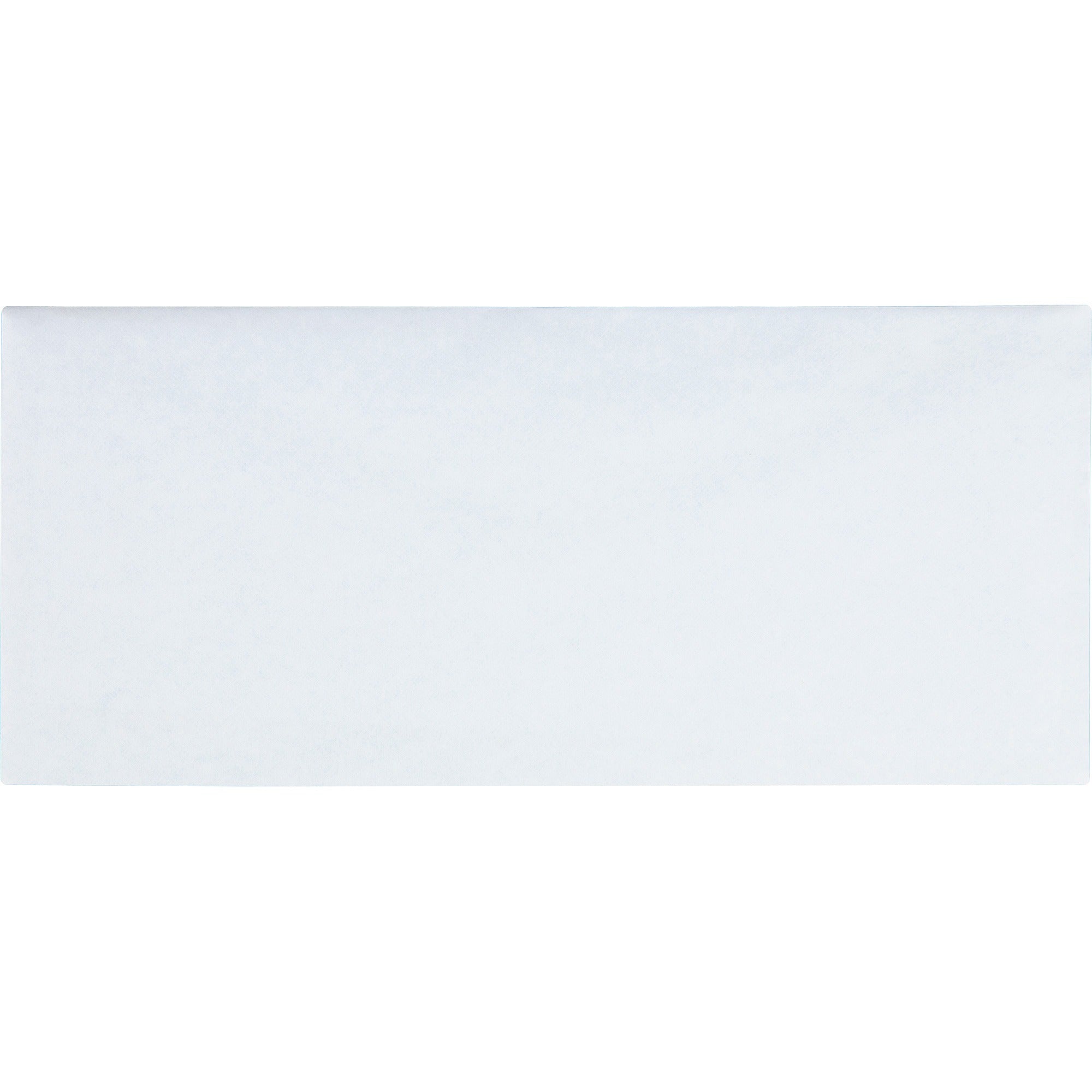 Business Source No.10 Regular Tint Security Envelopes - Security - #10 - 4 1/8" Width x 9 1/2" Length - 24 lb - Gummed - Wove - 500 / Box - White -
