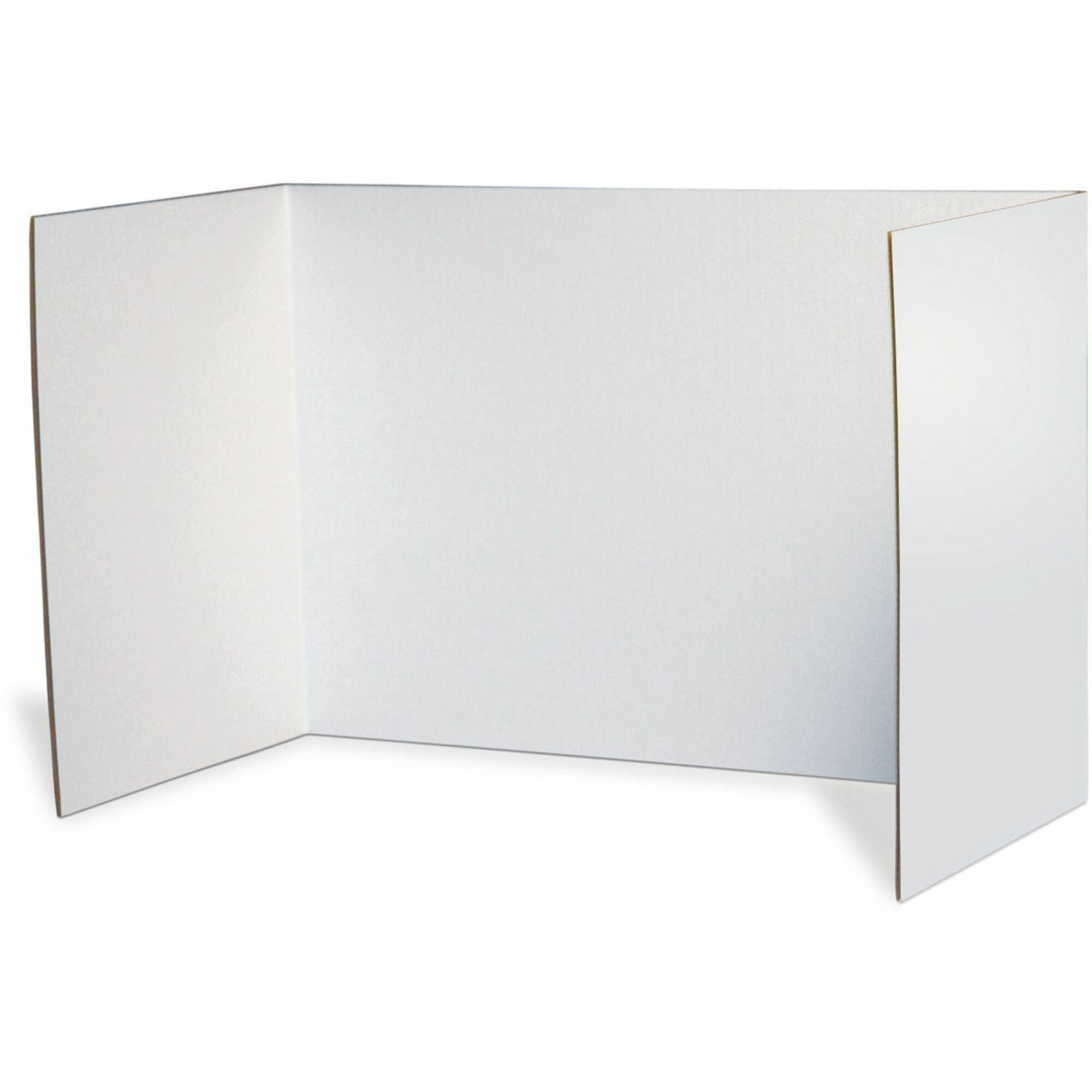 Pacon Privacy Boards - 48"W x 16"H - 4 Boards/Pack - White -